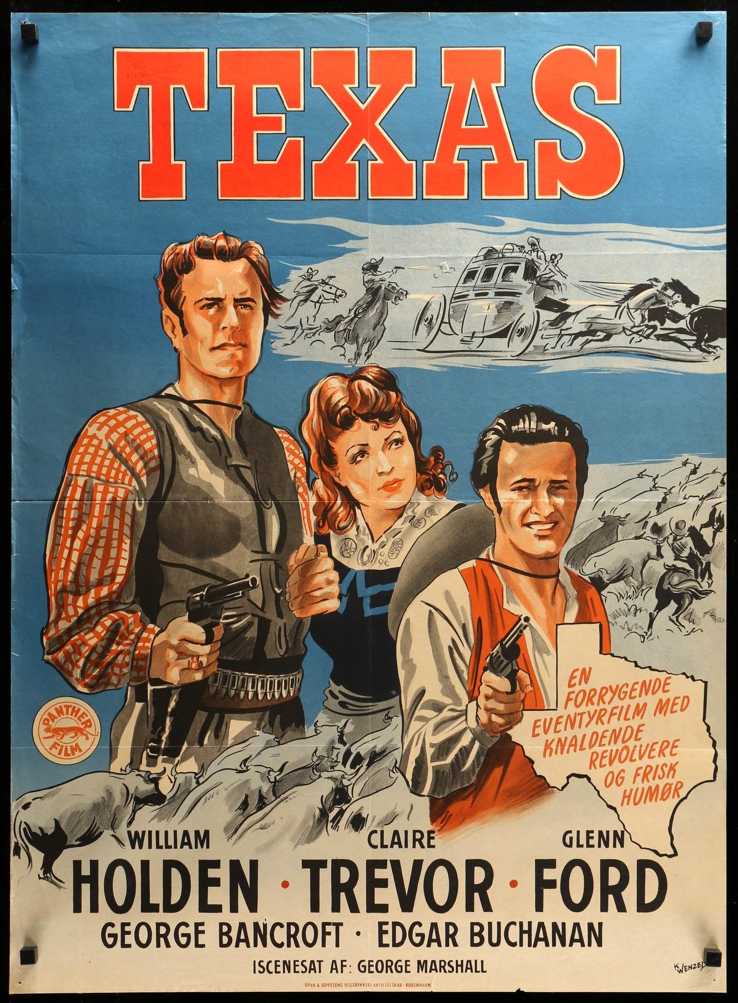 Texas (1941) original movie poster for sale at Originalfilmart