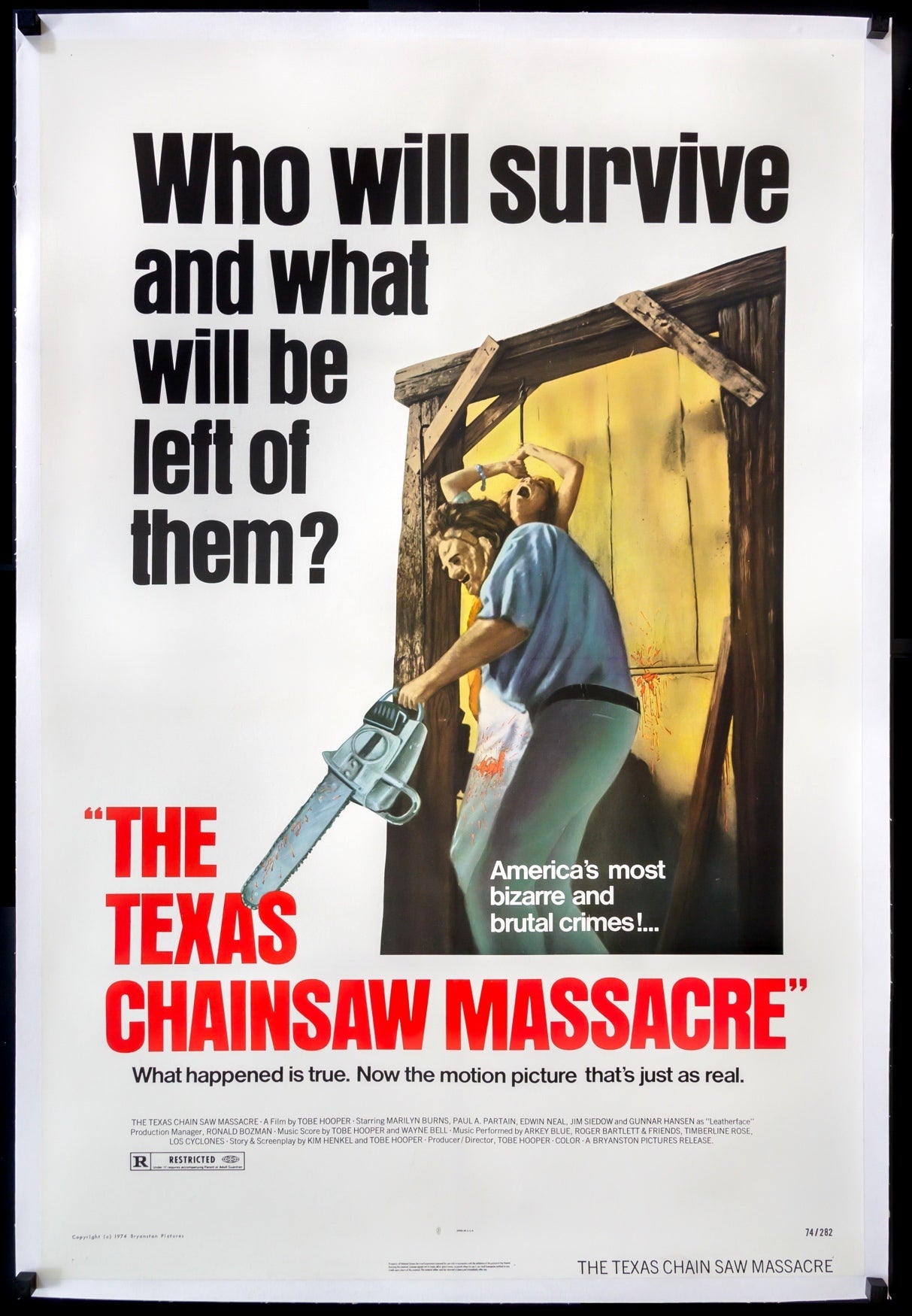 Texas Chainsaw Massacre (1974) original movie poster for sale at Originalfilmart