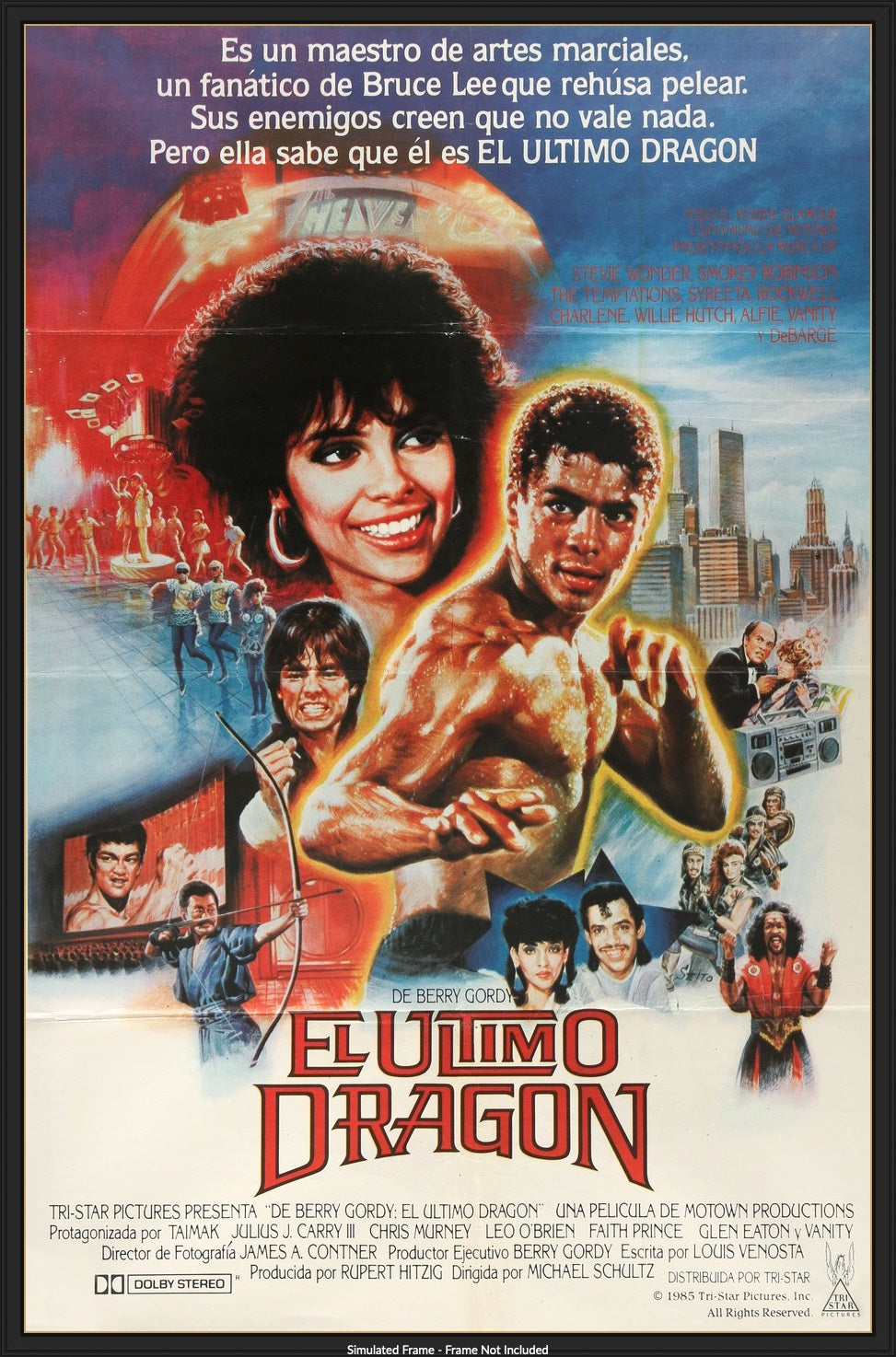 Last Dragon (1985) original movie poster for sale at Originalfilmart