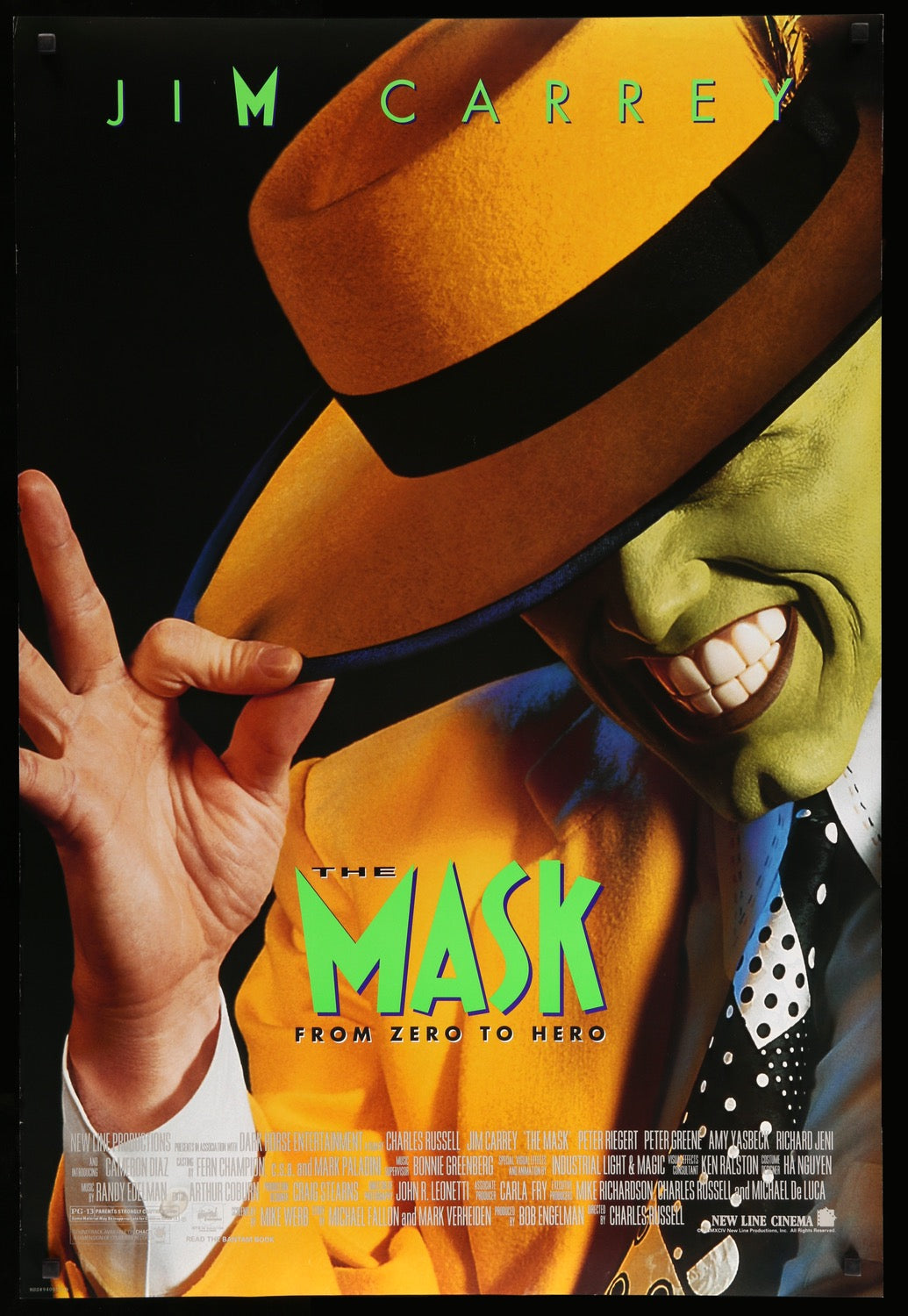 Mask (1994) original movie poster for sale at Originalfilmart
