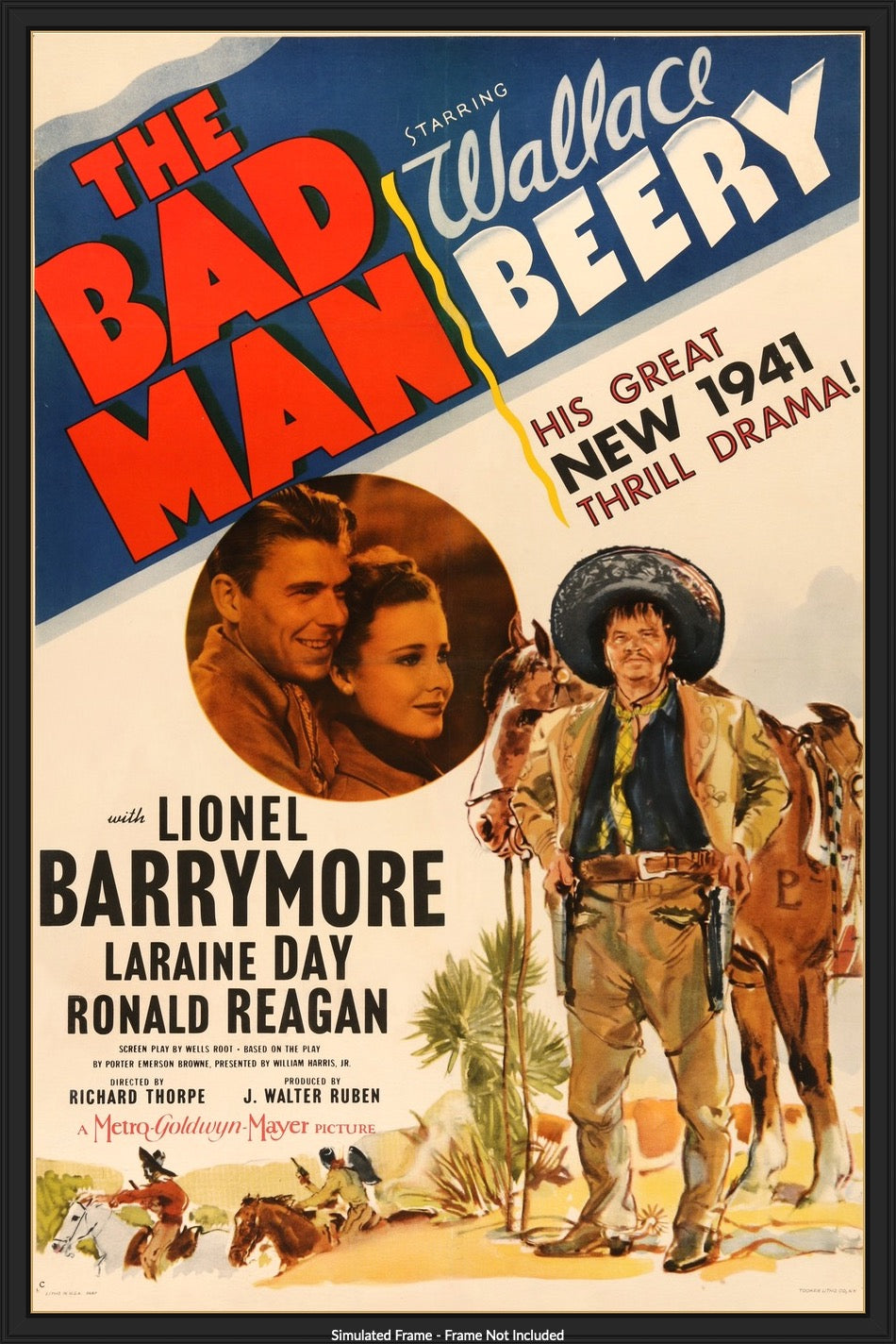 Bad Man (1941) original movie poster for sale at Originalfilmart