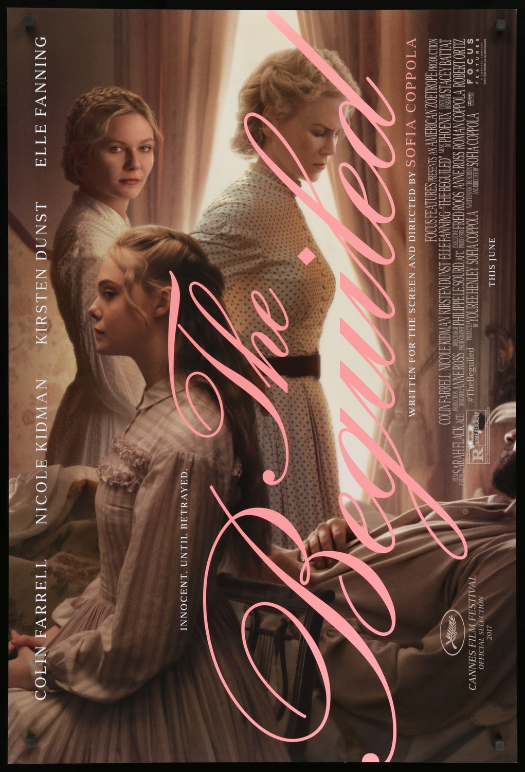 Beguiled (2017) original movie poster for sale at Originalfilmart