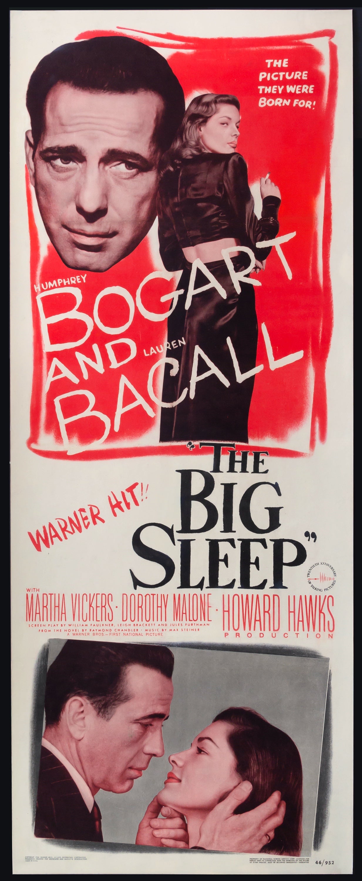 Big Sleep (1946) original movie poster for sale at Originalfilmart