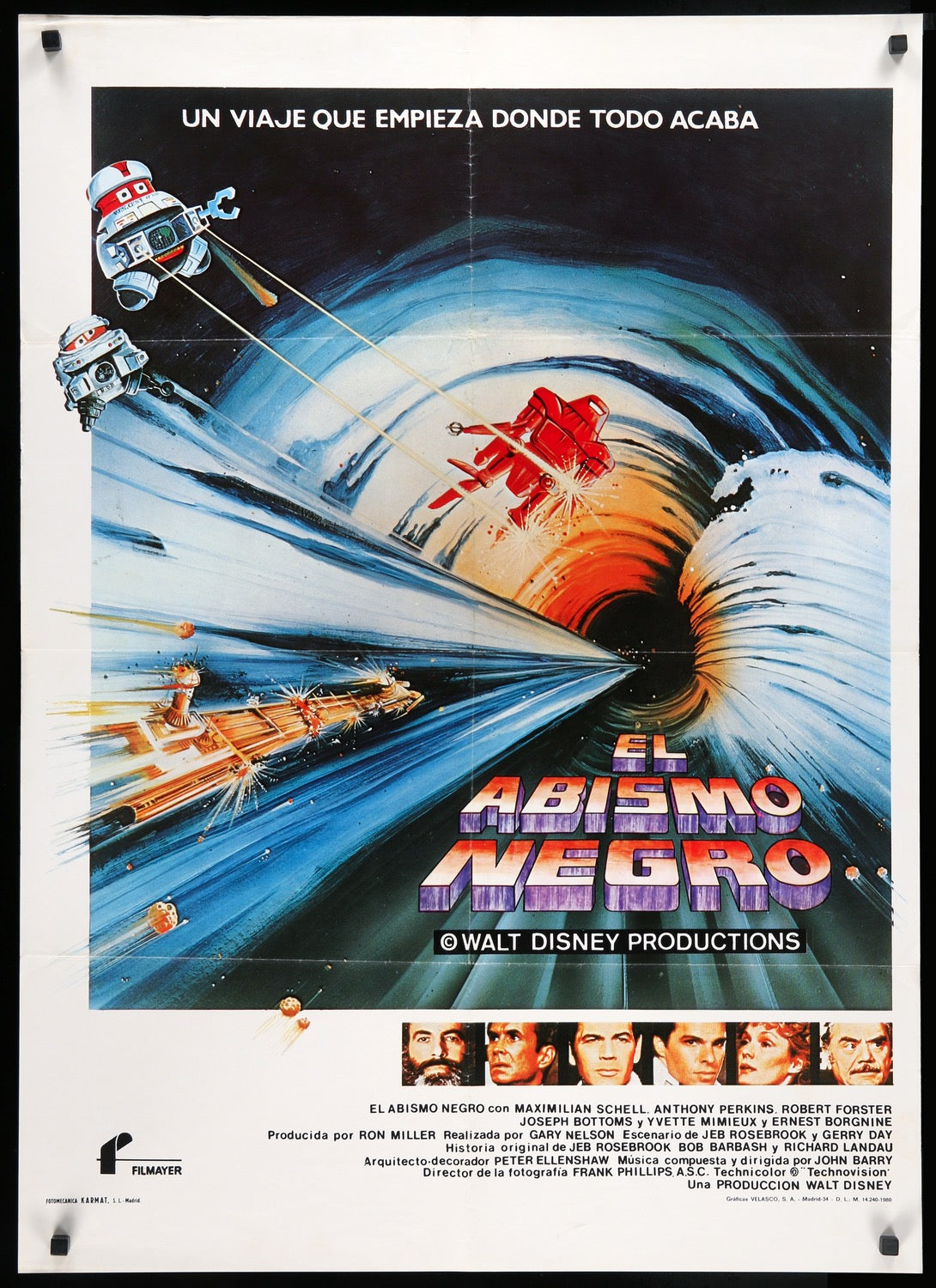 Black Hole (1979) original movie poster for sale at Originalfilmart