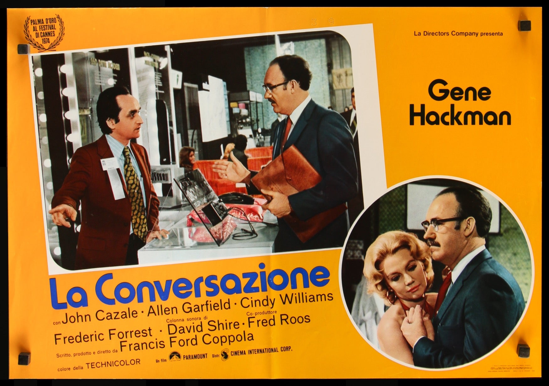 Conversation (1974) original movie poster for sale at Originalfilmart