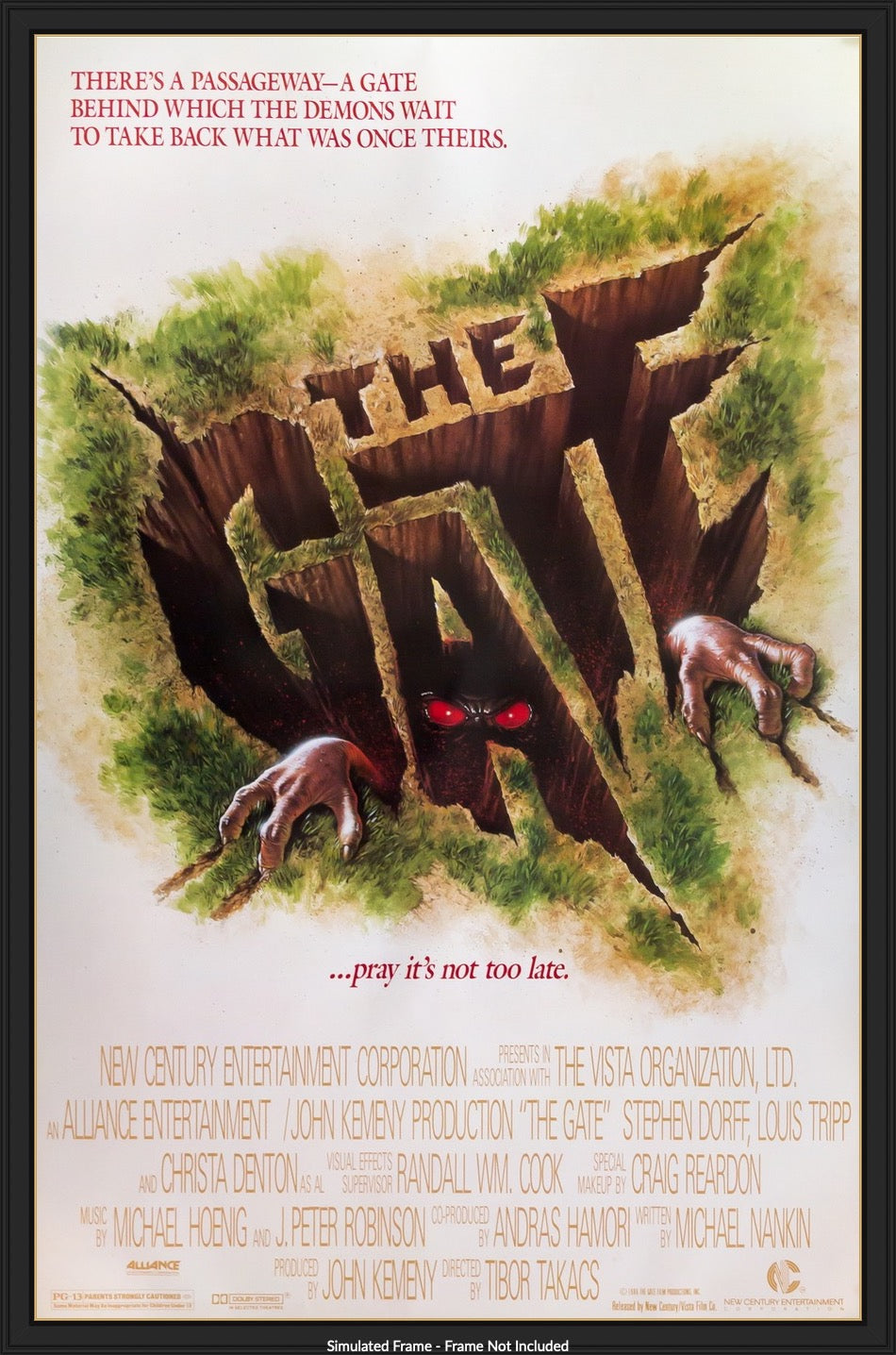 Gate (1987) original movie poster for sale at Originalfilmart