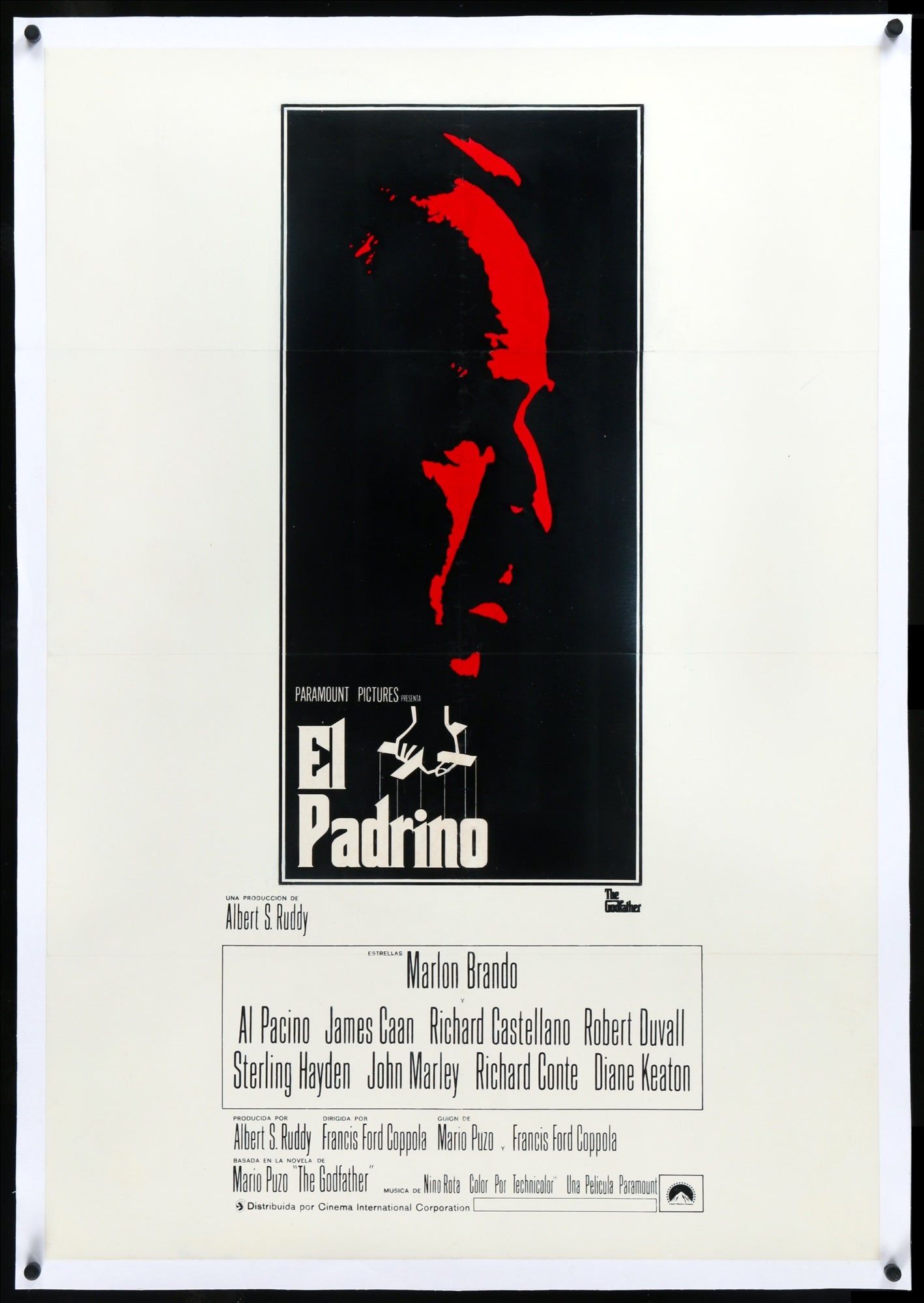Godfather (1972) original movie poster for sale at Originalfilmart