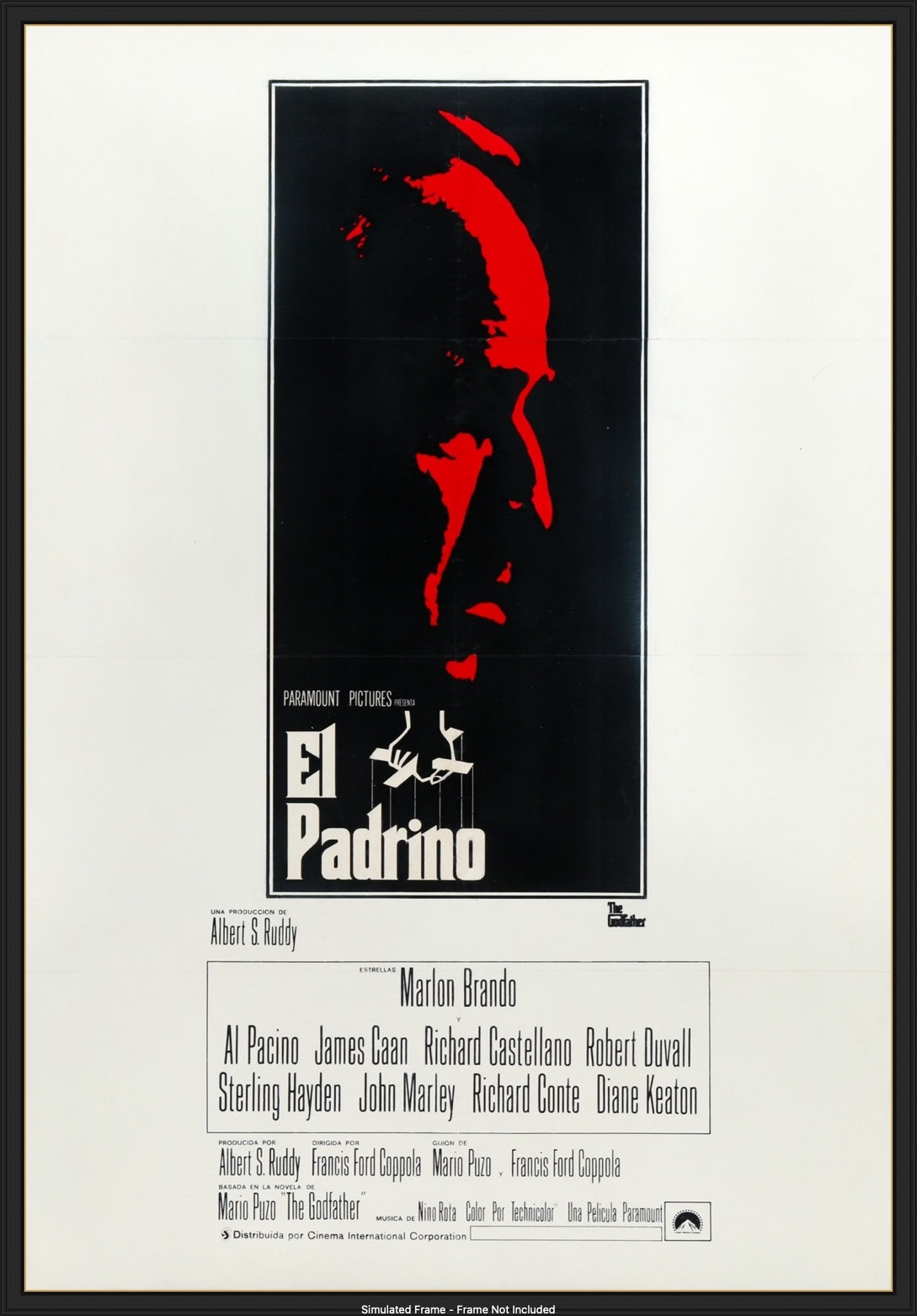 Godfather (1972) original movie poster for sale at Originalfilmart