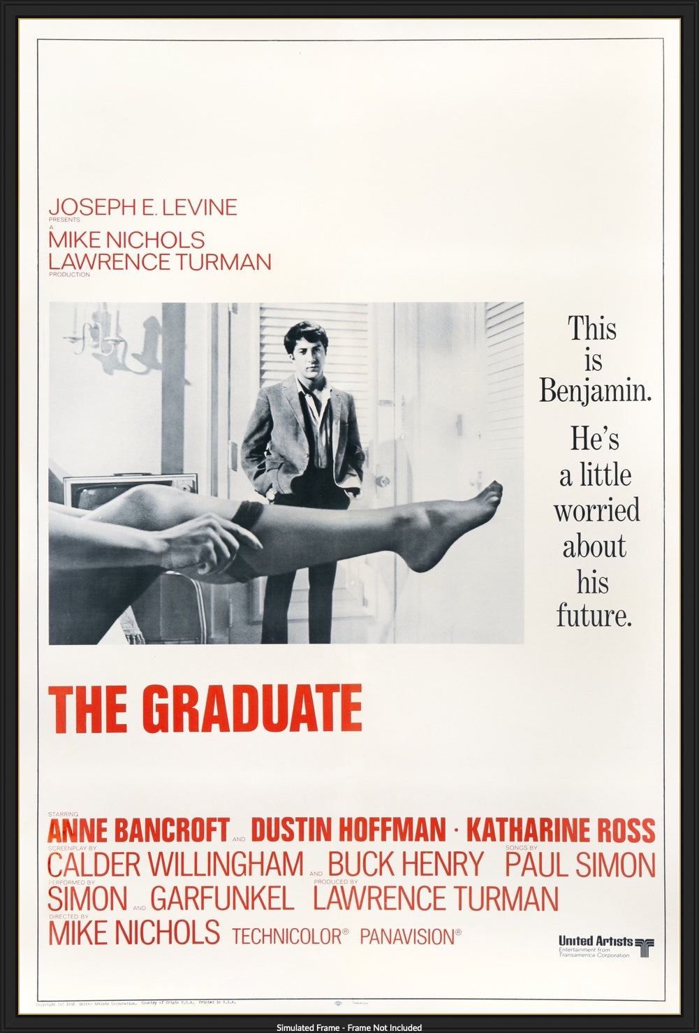 Graduate (1967) original movie poster for sale at Originalfilmart