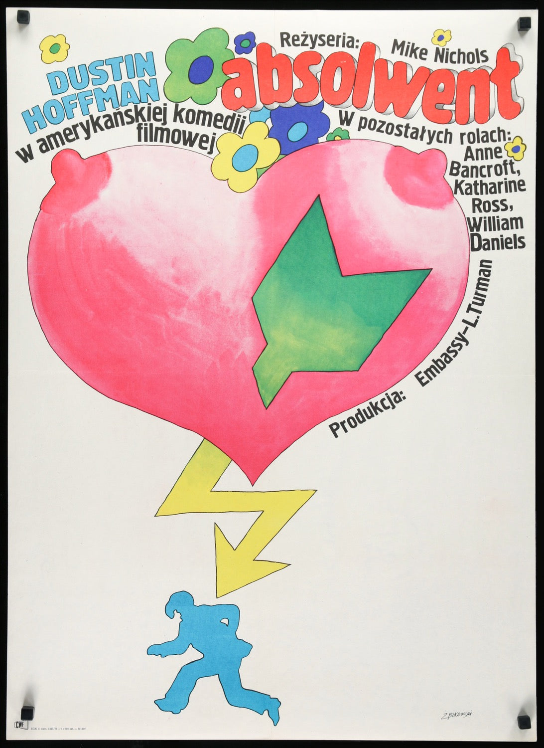 Graduate (1967) original movie poster for sale at Originalfilmart