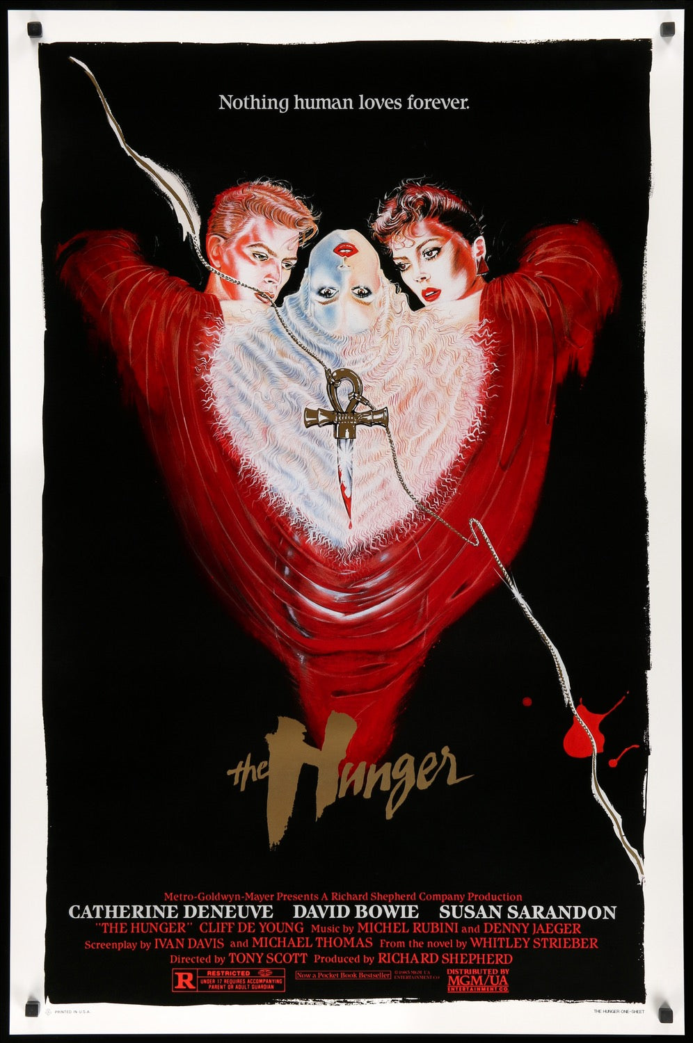 Hunger (1983) original movie poster for sale at Originalfilmart