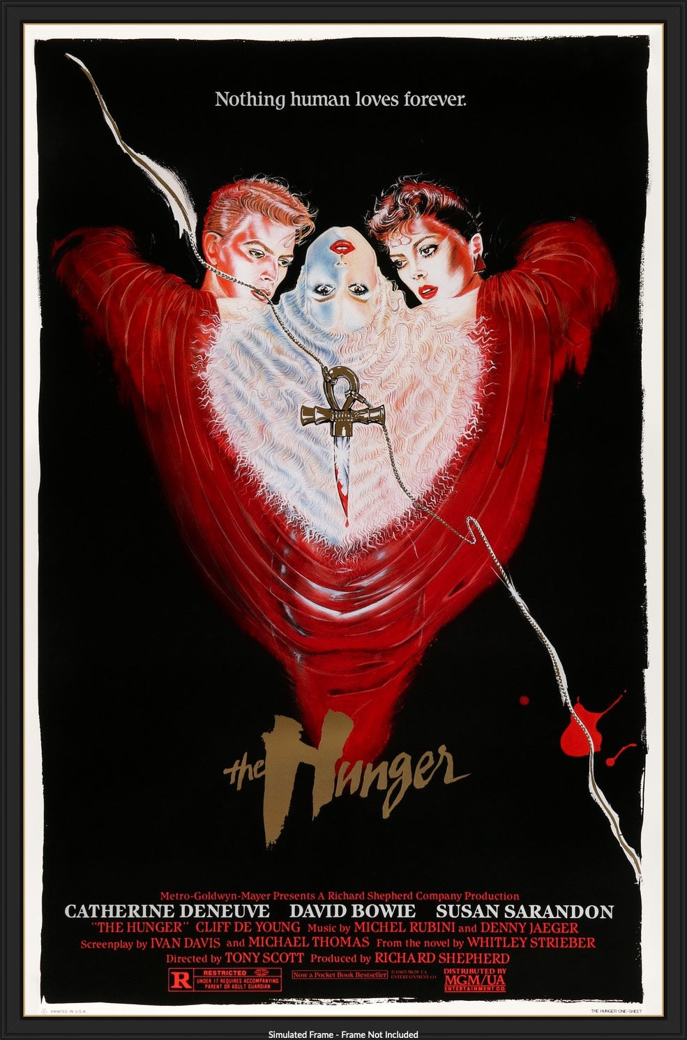 Hunger (1983) original movie poster for sale at Originalfilmart