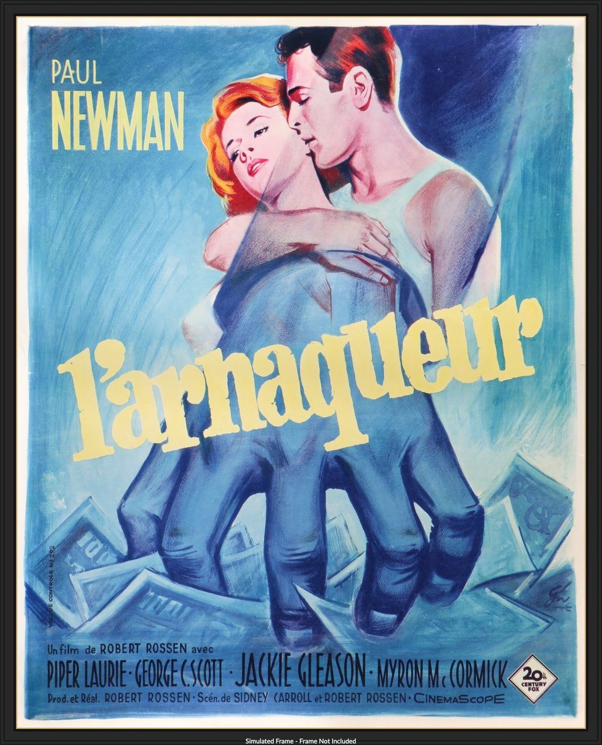 Hustler (1961) original movie poster for sale at Originalfilmart