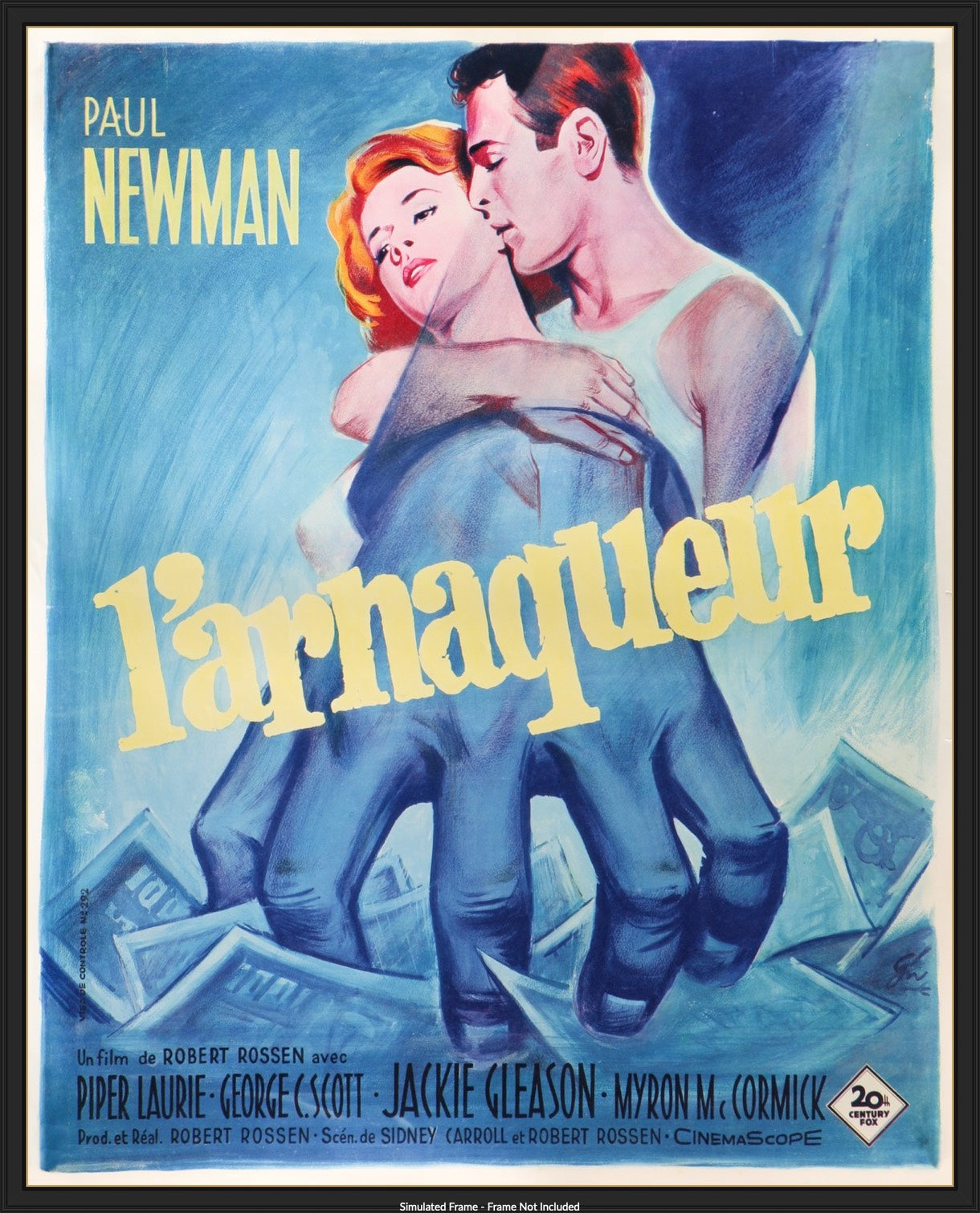 Hustler (1961) original movie poster for sale at Originalfilmart