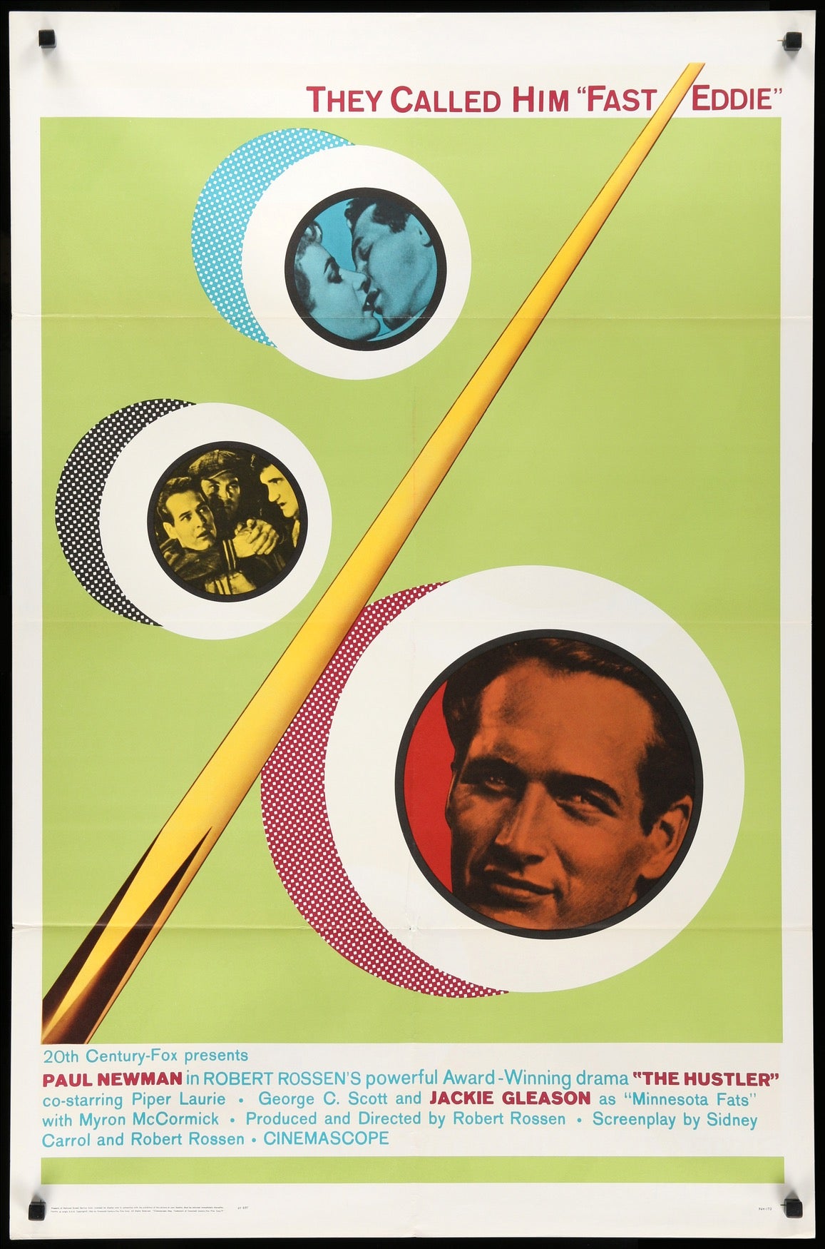 Hustler (1961) original movie poster for sale at Originalfilmart