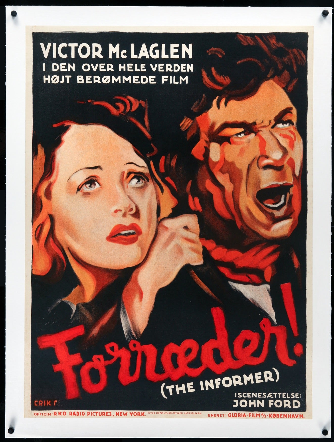 Informer (1935) original movie poster for sale at Originalfilmart