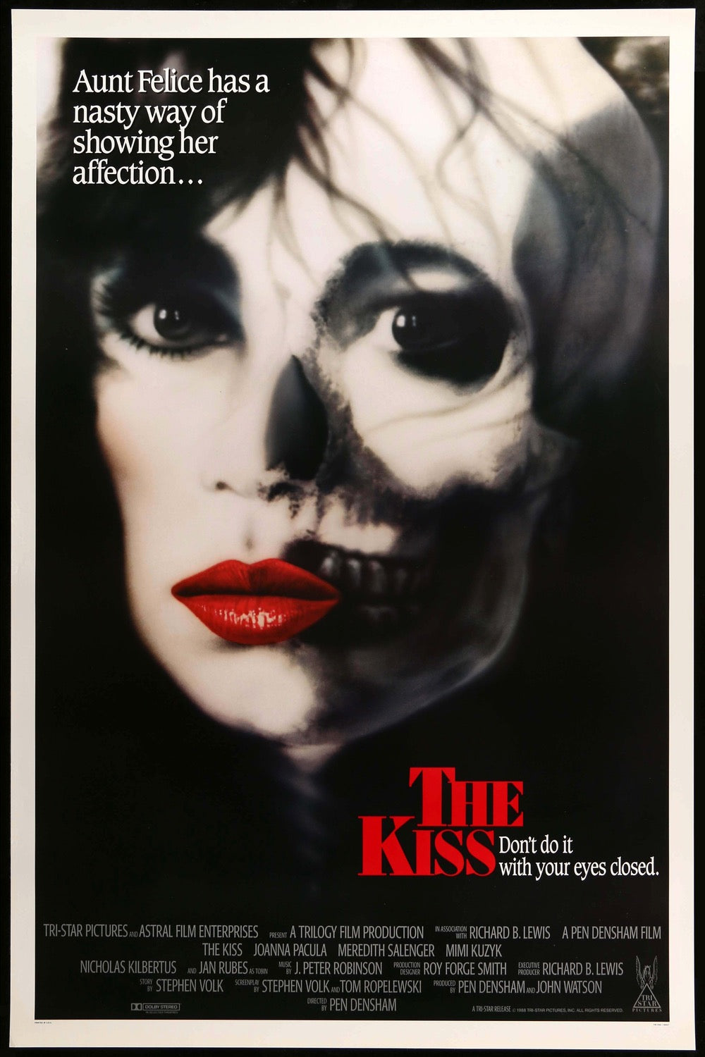 Kiss (1988) original movie poster for sale at Originalfilmart