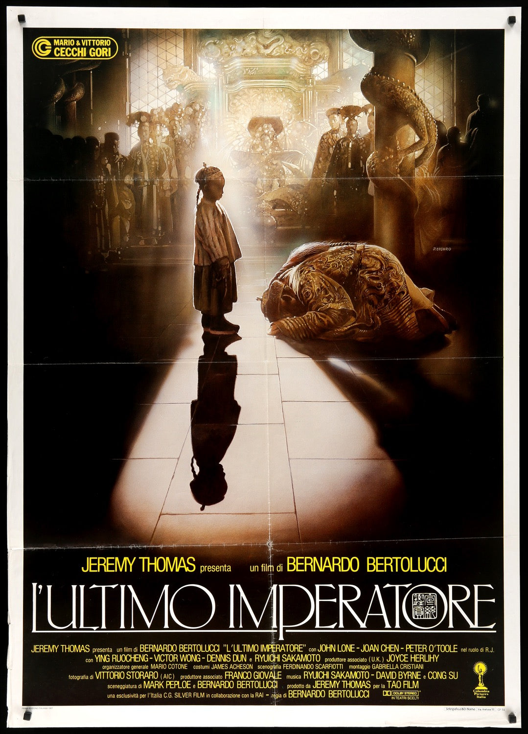 Last Emperor (1987) original movie poster for sale at Originalfilmart