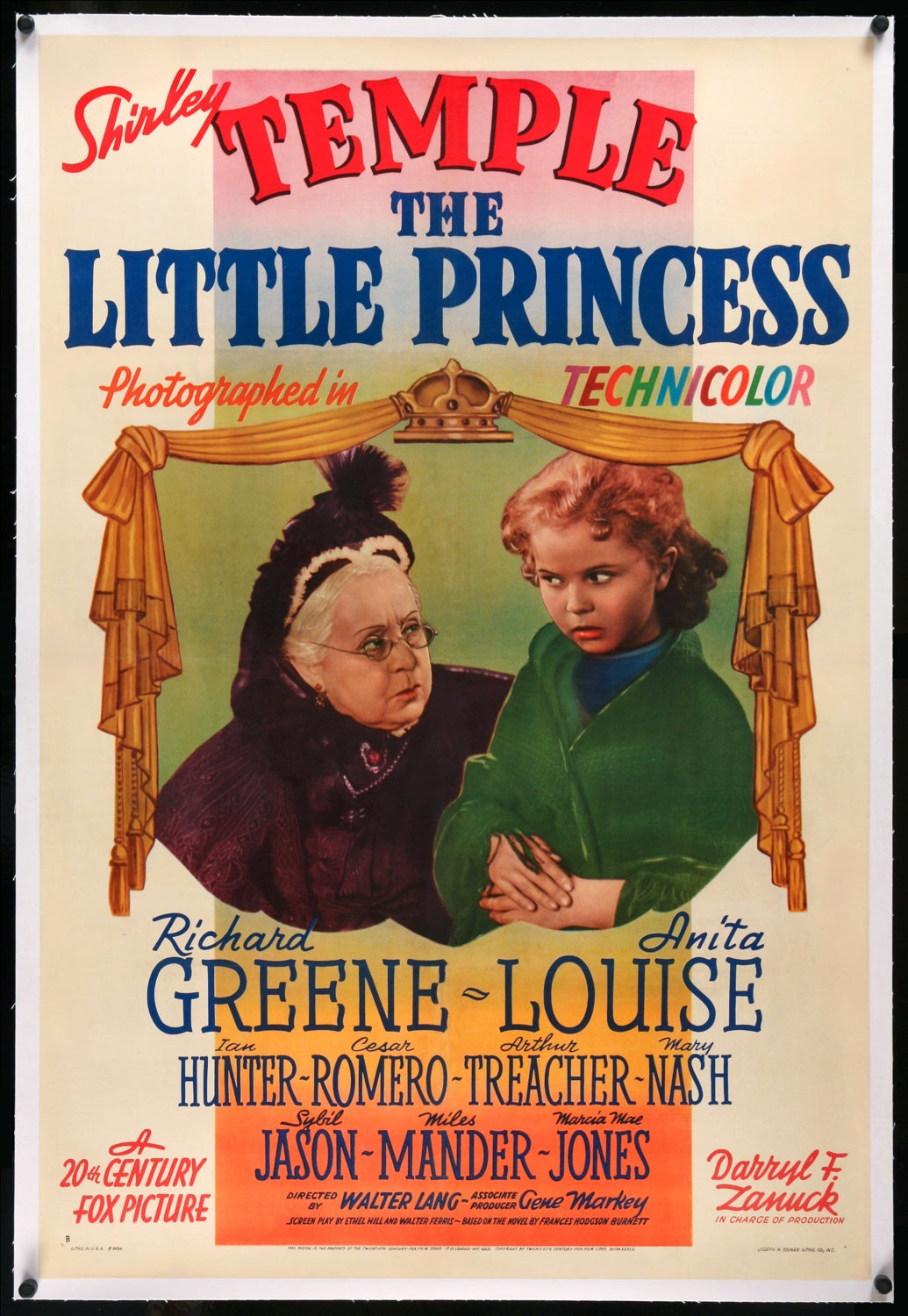 Little Princess (1939) original movie poster for sale at Originalfilmart
