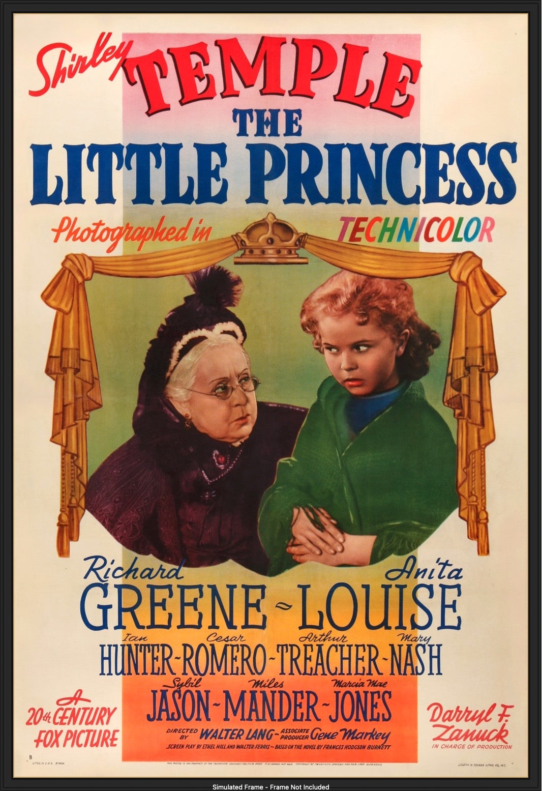 Little Princess (1939) original movie poster for sale at Originalfilmart