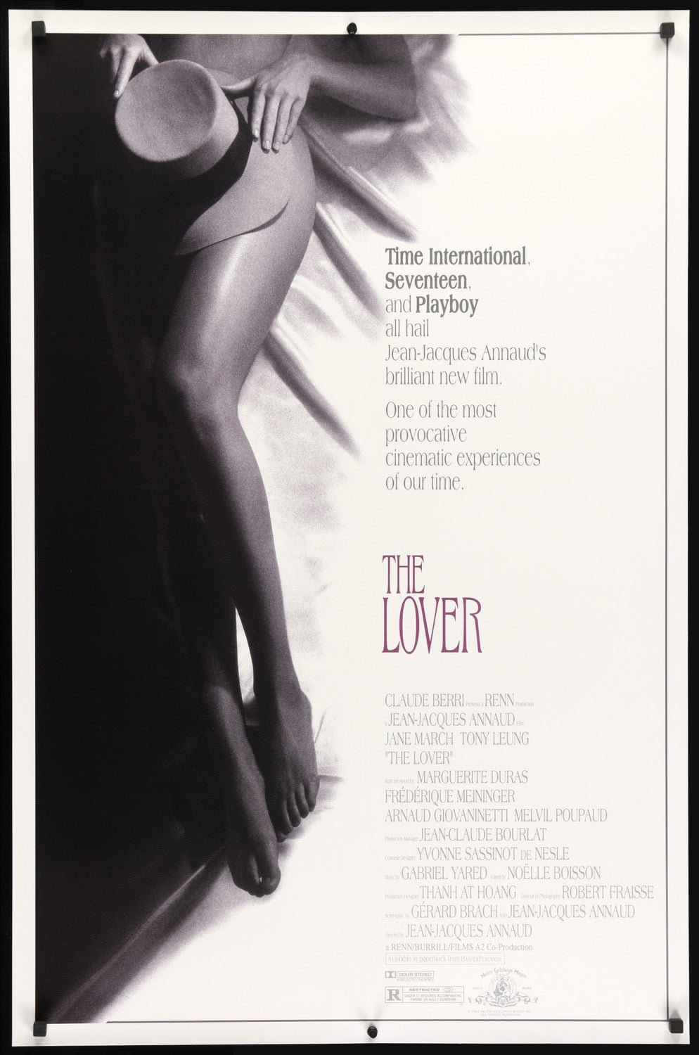Lover (1992) original movie poster for sale at Originalfilmart