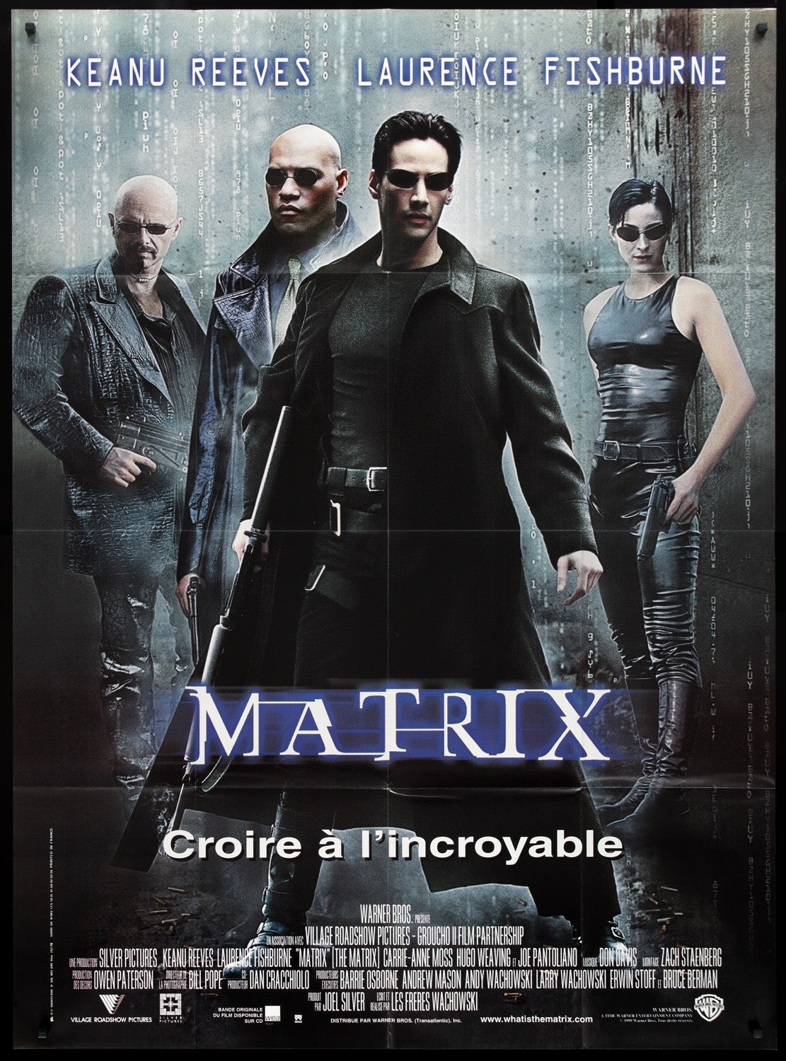 Matrix (1999) original movie poster for sale at Originalfilmart