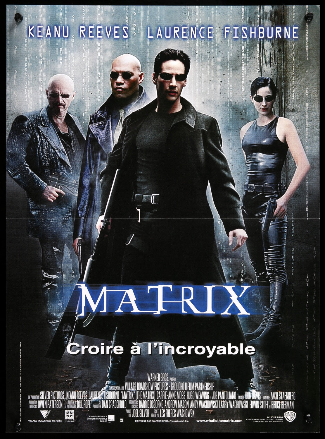 Matrix (1999) original movie poster for sale at Originalfilmart