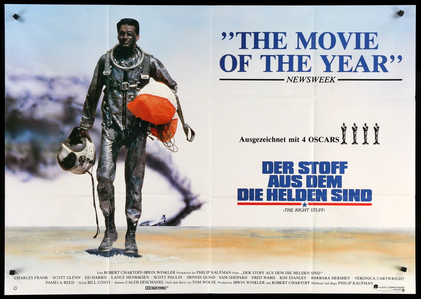 Right Stuff (1983) original movie poster for sale at Originalfilmart