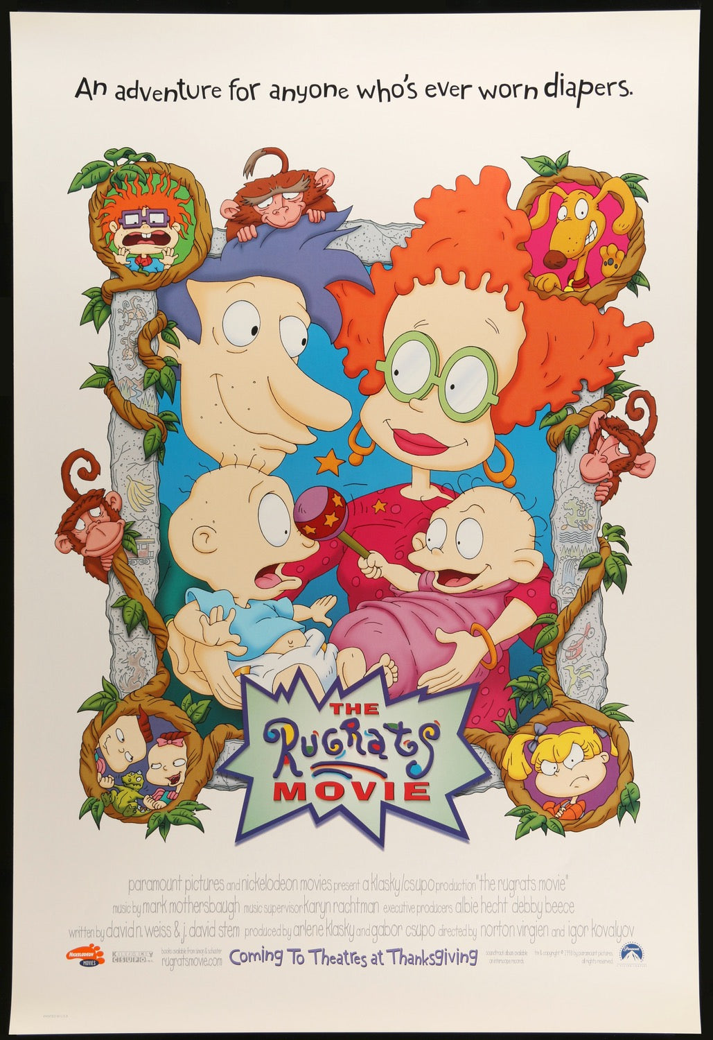 Rugrats Movie (1998) original movie poster for sale at Originalfilmart