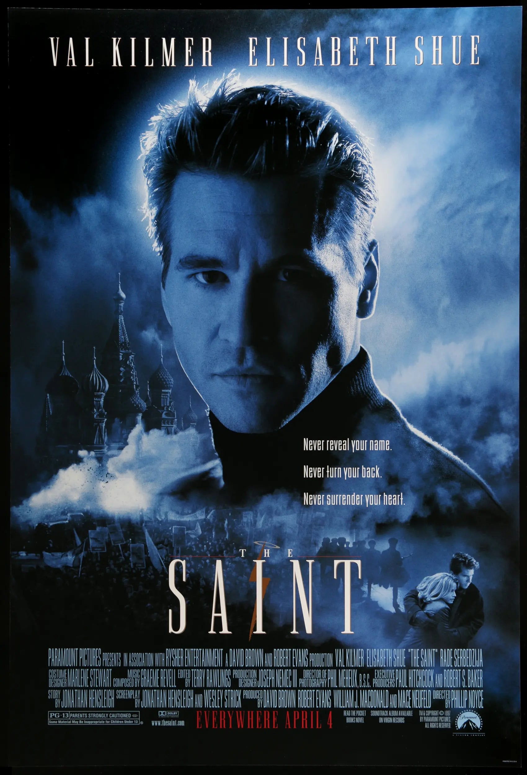 Saint (1997) original movie poster for sale at Originalfilmart