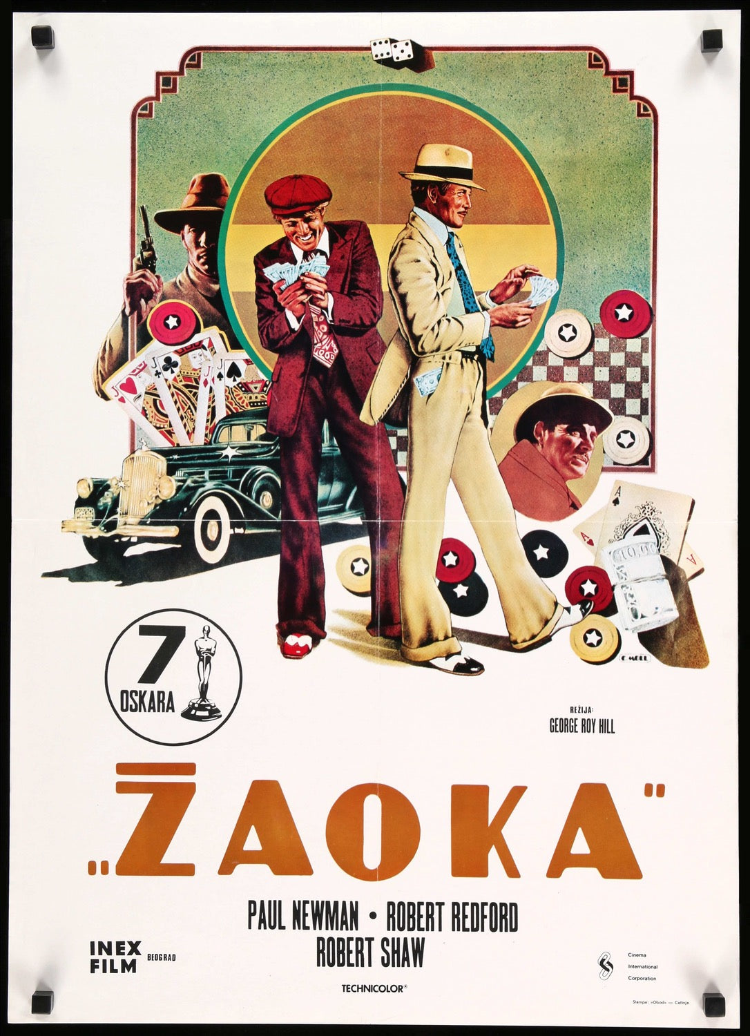 Sting (1973) original movie poster for sale at Originalfilmart