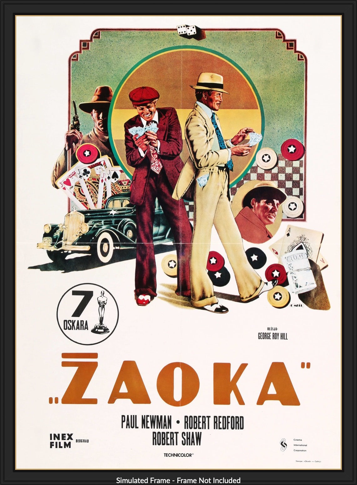 Sting (1973) original movie poster for sale at Originalfilmart
