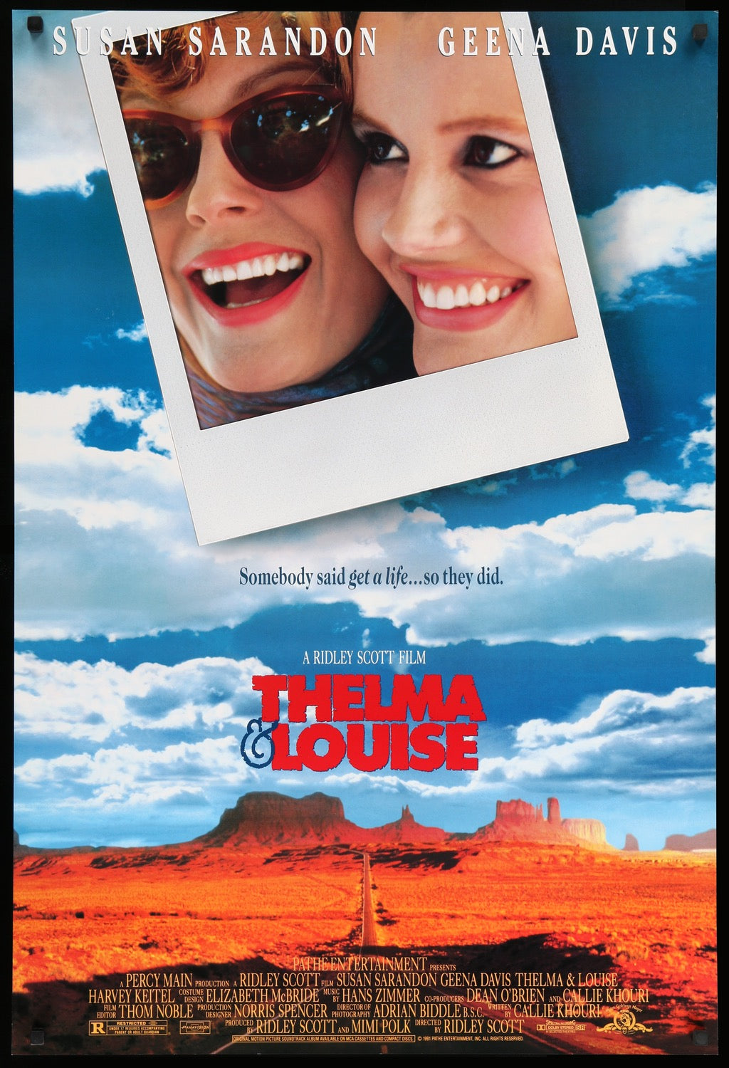 Thelma and Louise (1991) original movie poster for sale at Originalfilmart