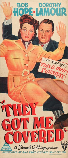 They Got Me Covered (1943) original movie poster for sale at Originalfilmart