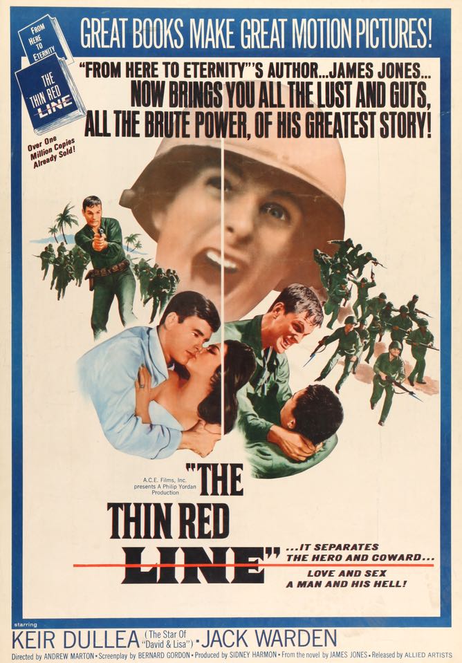 Thin Red Line (1964) original movie poster for sale at Originalfilmart