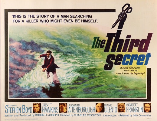Third Secret (1964) original movie poster for sale at Originalfilmart