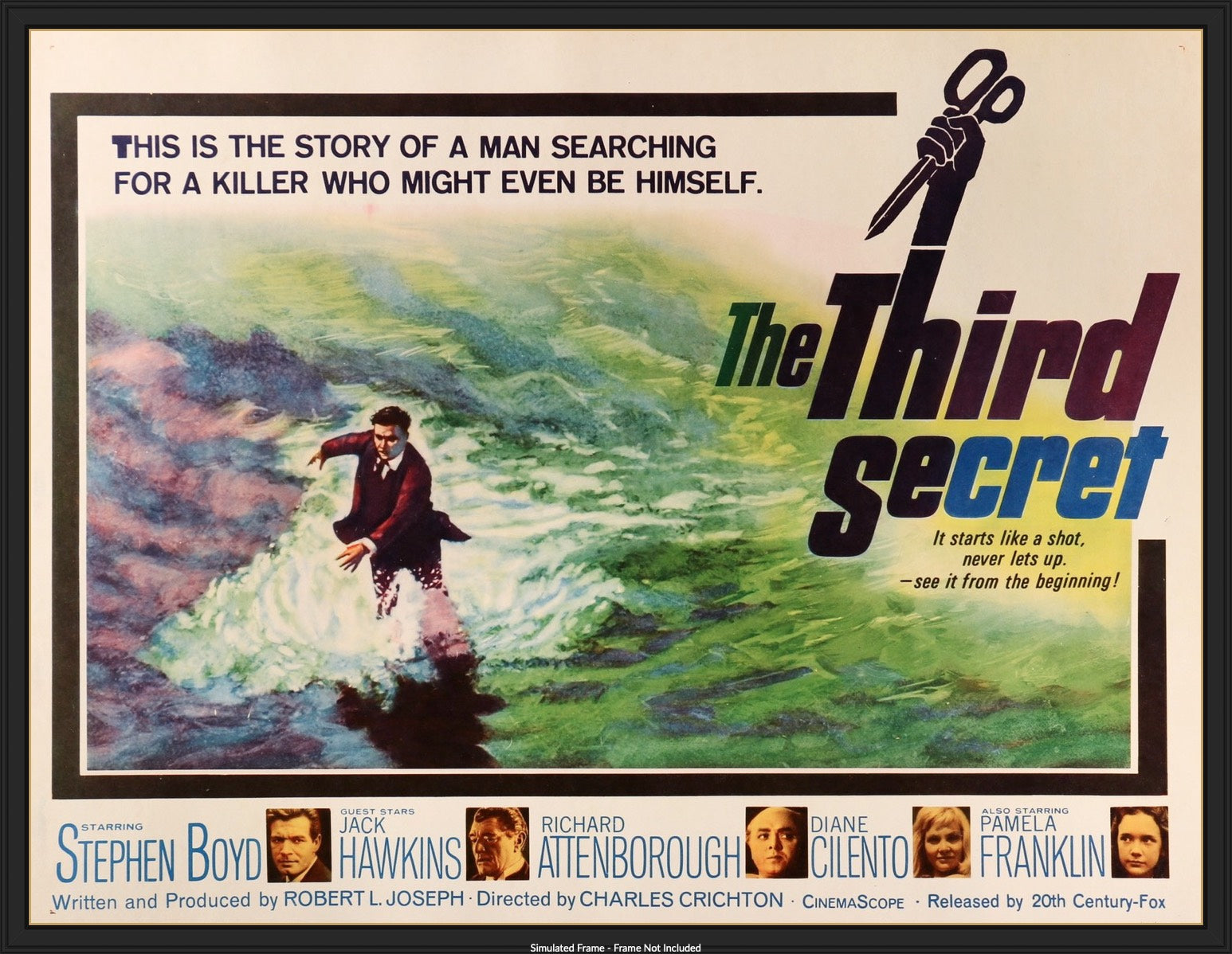 Third Secret (1964) original movie poster for sale at Originalfilmart