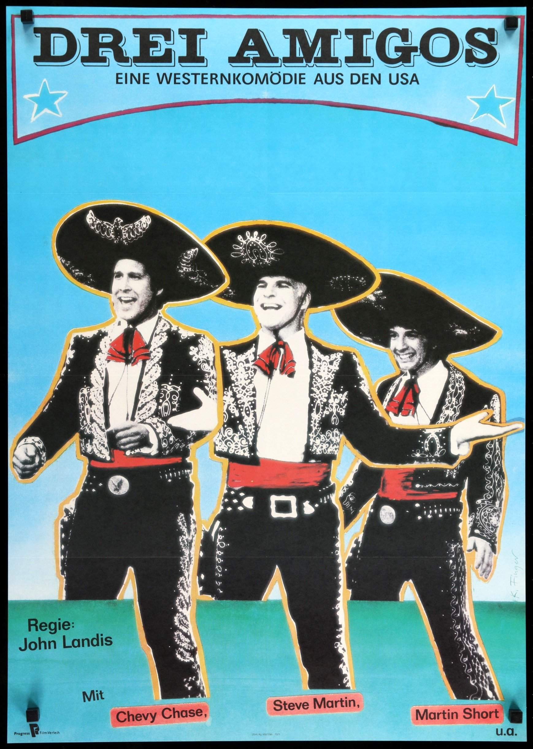 Three Amigos (1986) original movie poster for sale at Originalfilmart