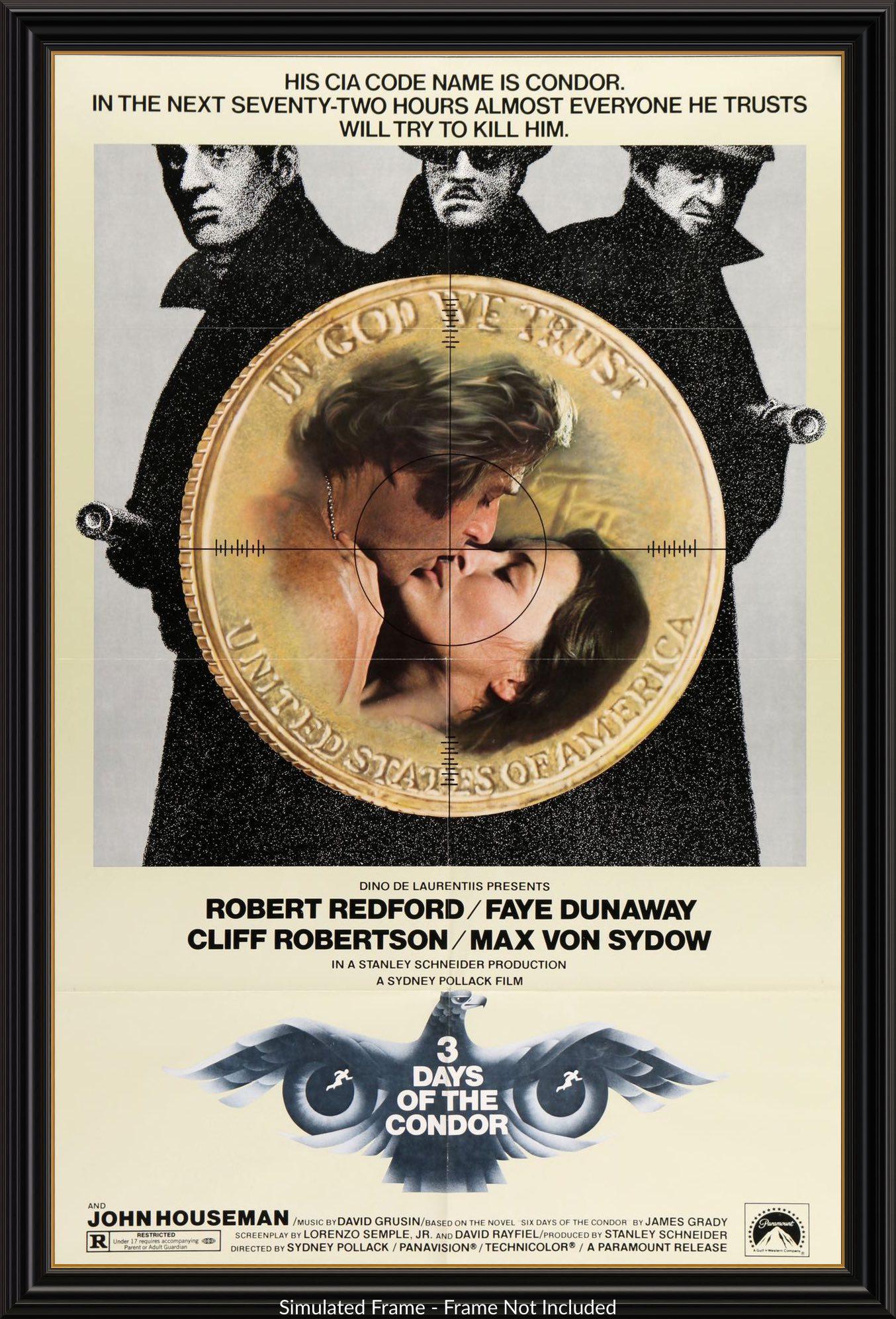 Three Days of the Condor (1975) original movie poster for sale at Originalfilmart