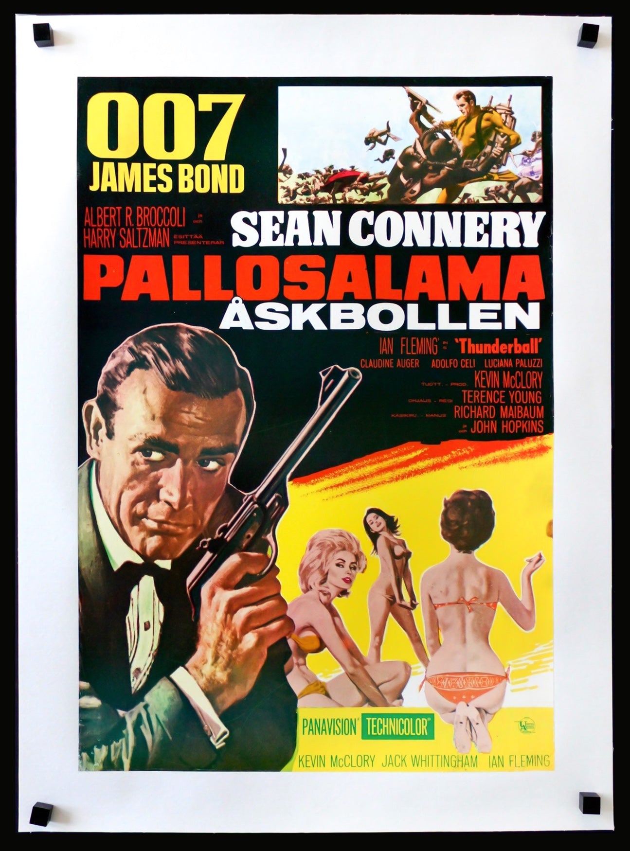 Thunderball (1965) original movie poster for sale at Originalfilmart