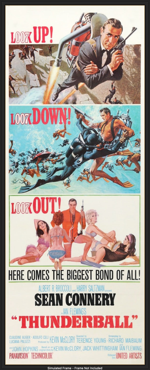 Thunderball (1965) original movie poster for sale at Originalfilmart