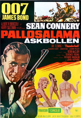 Thunderball (1965) original movie poster for sale at Originalfilmart