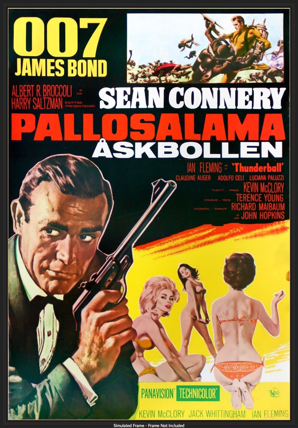 Thunderball (1965) original movie poster for sale at Originalfilmart