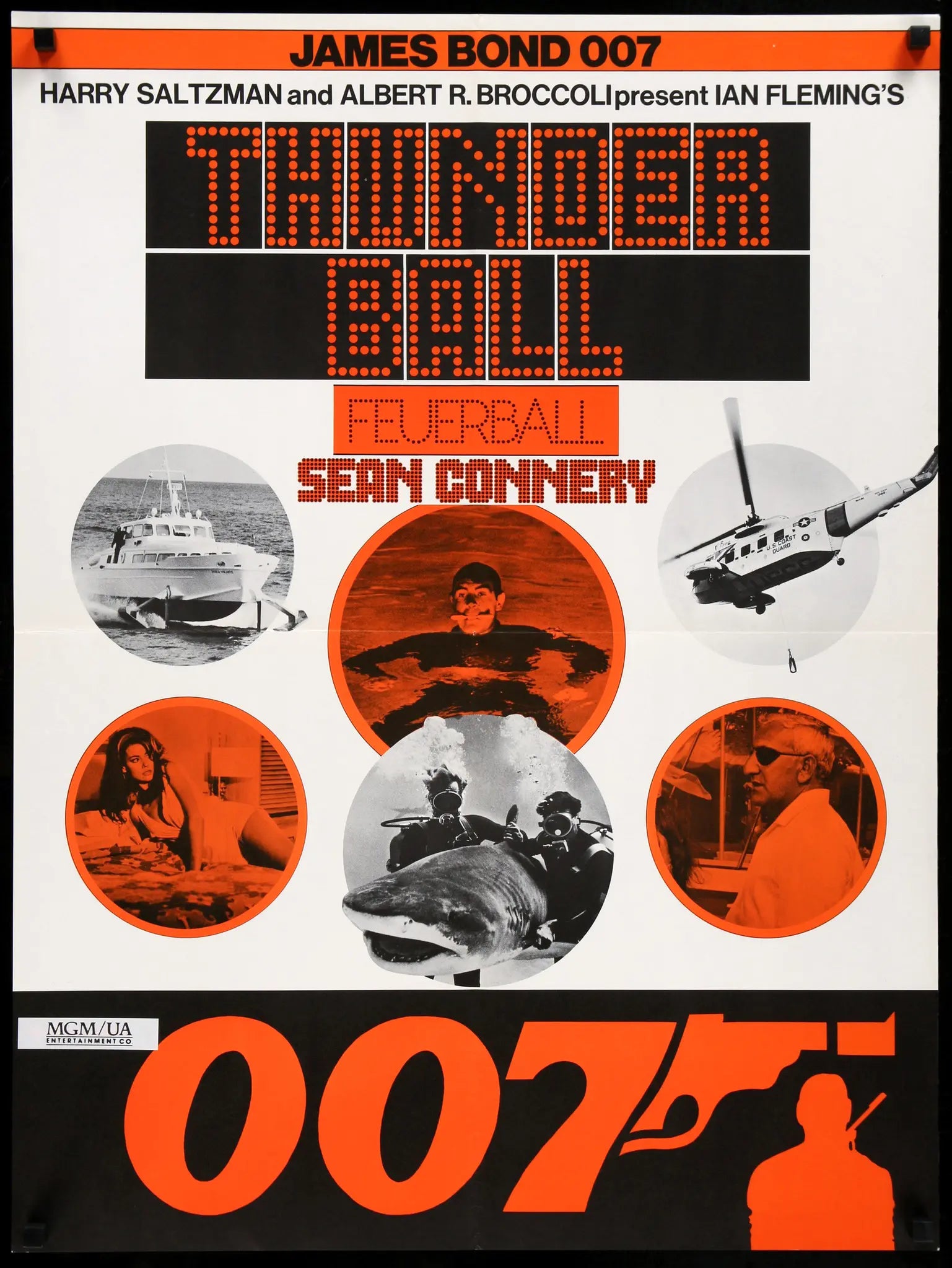 Thunderball (1965) original movie poster for sale at Originalfilmart