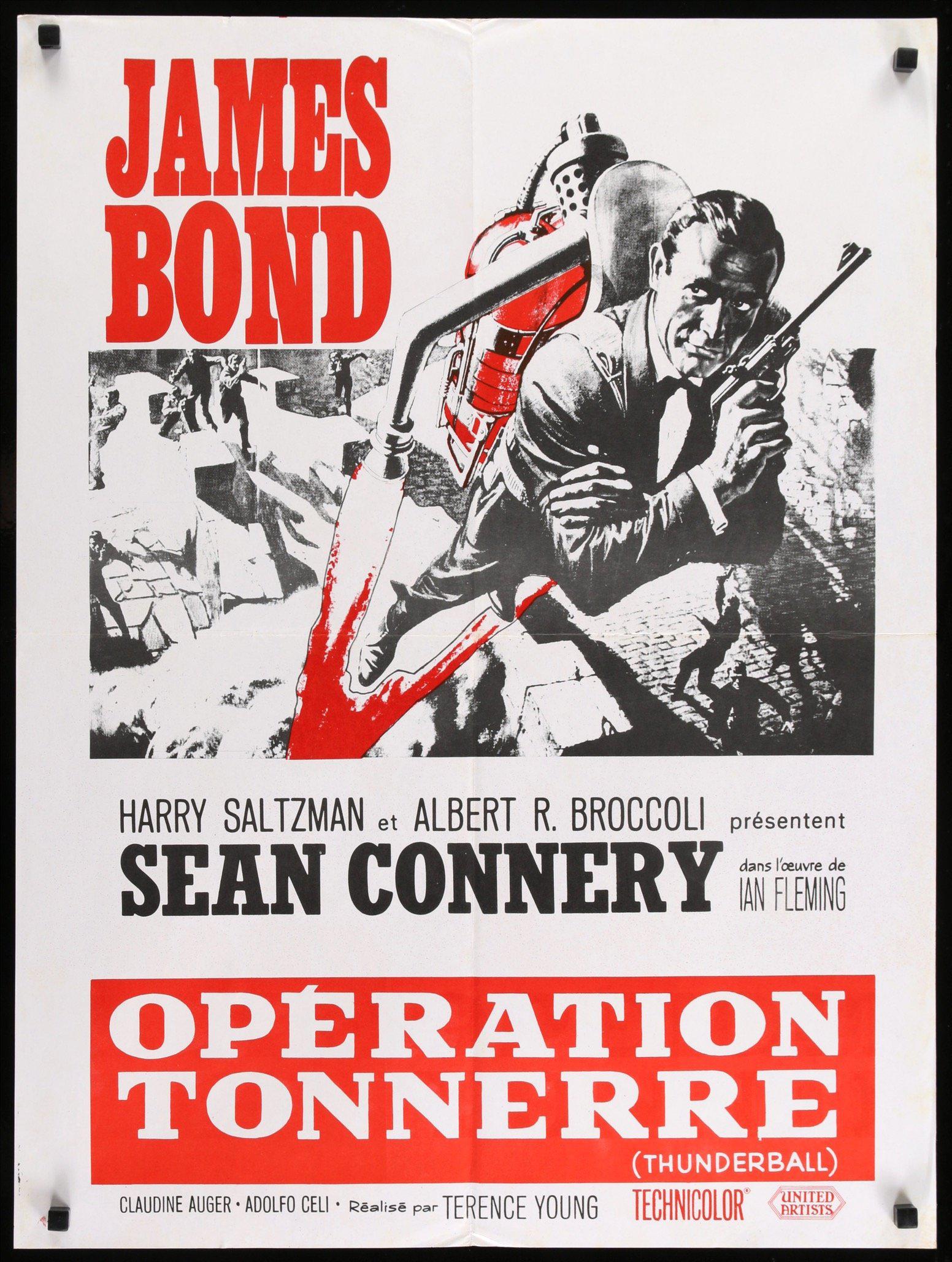 Thunderball (1965) original movie poster for sale at Originalfilmart