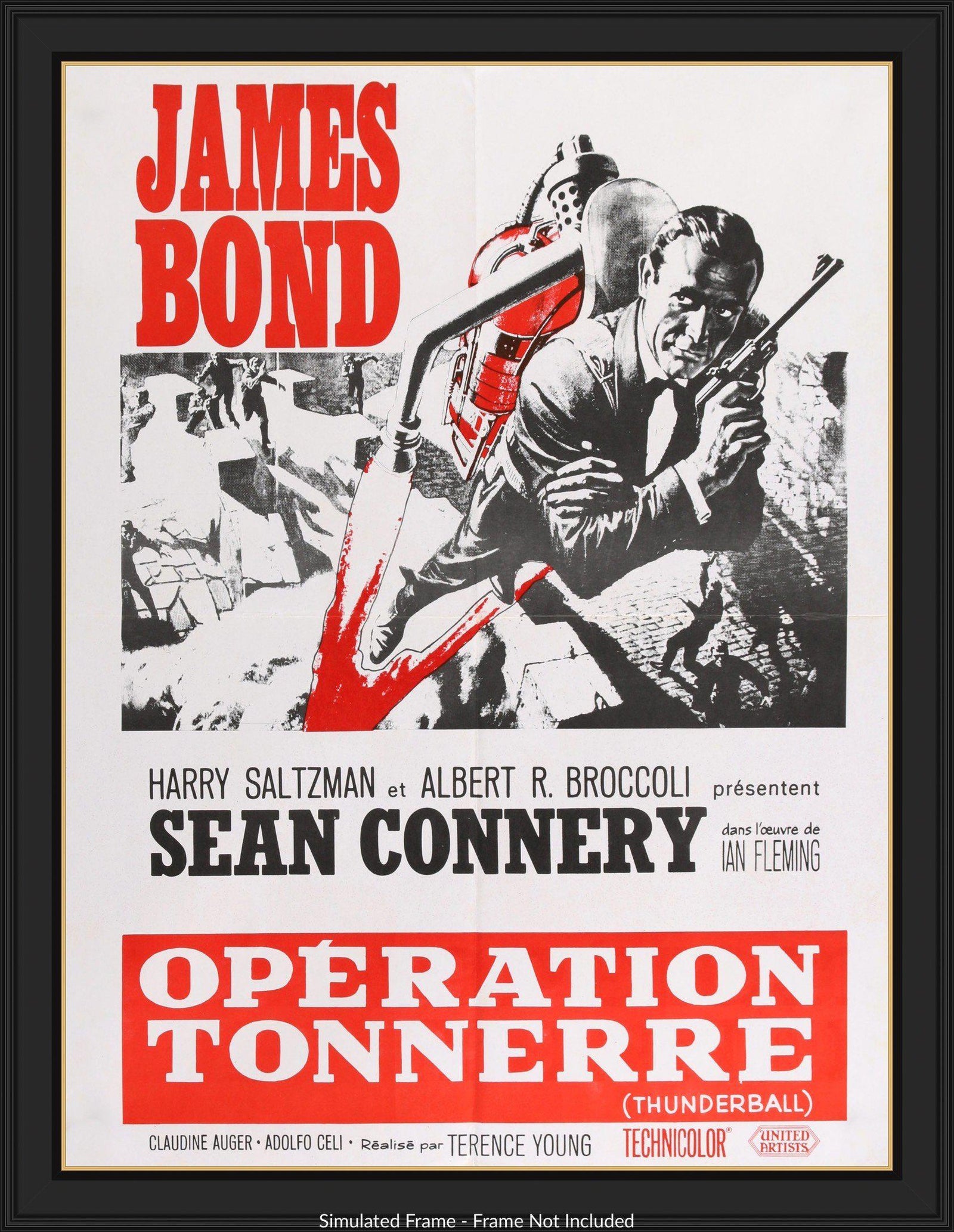 Thunderball (1965) original movie poster for sale at Originalfilmart