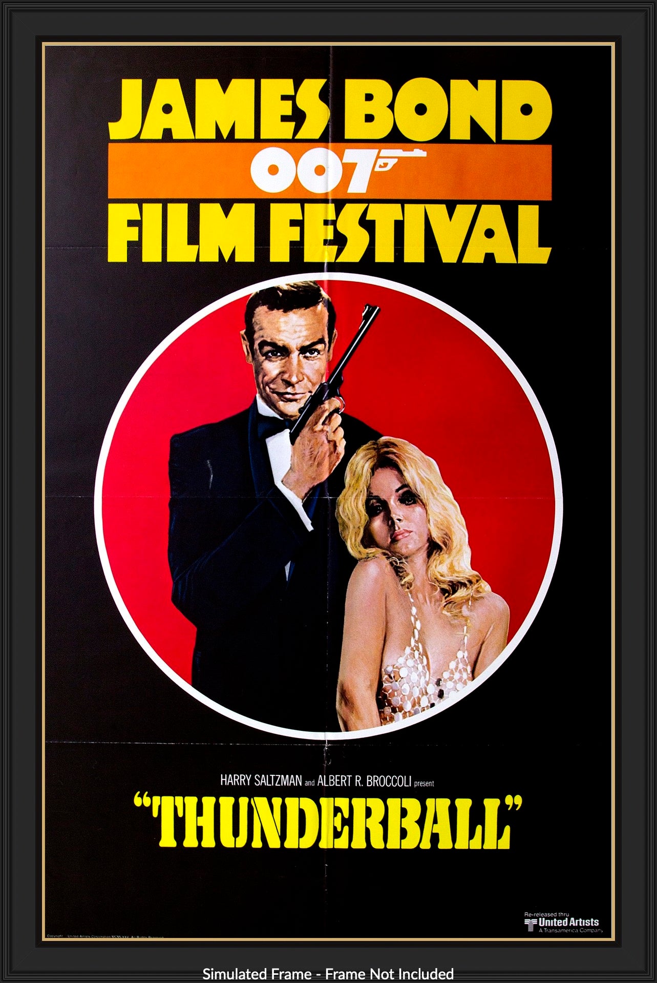 James Bond 007 Film Festival - Thunderball (1975) original movie poster for sale at Originalfilmart
