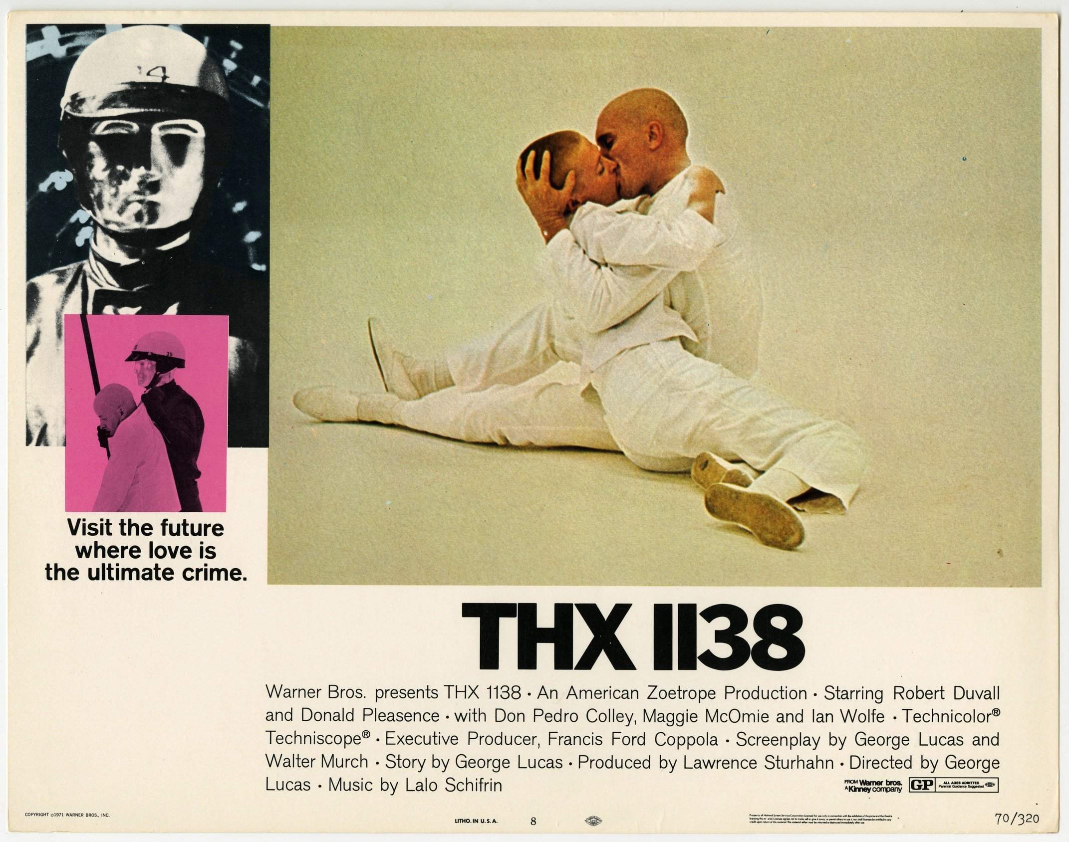 THX 1138 (1971) original movie poster for sale at Originalfilmart