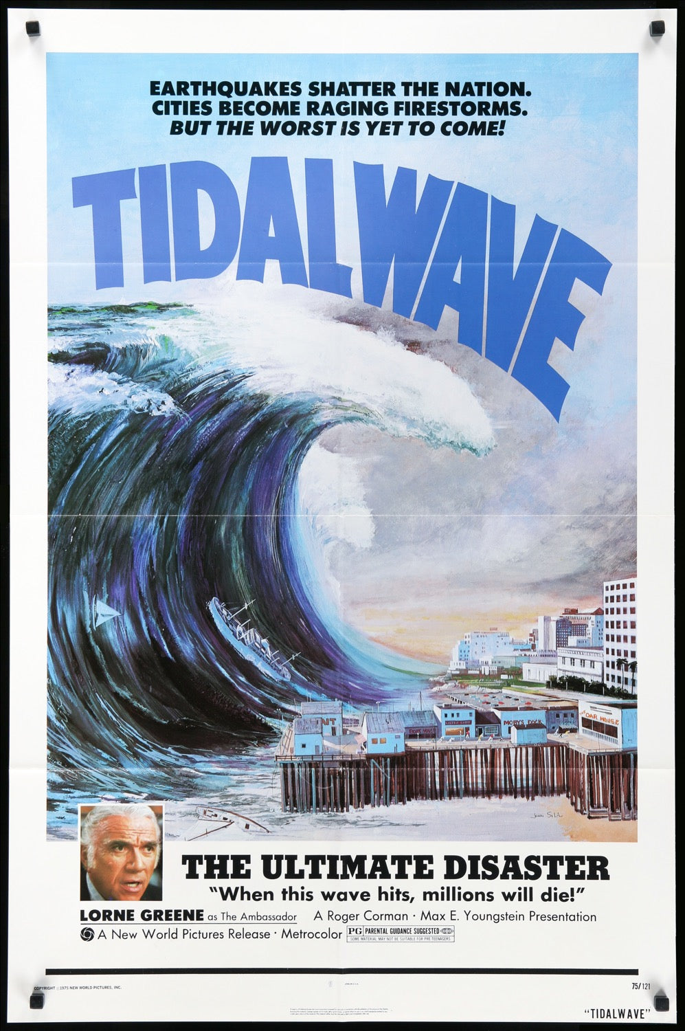 Tidal Wave (1973) original movie poster for sale at Originalfilmart