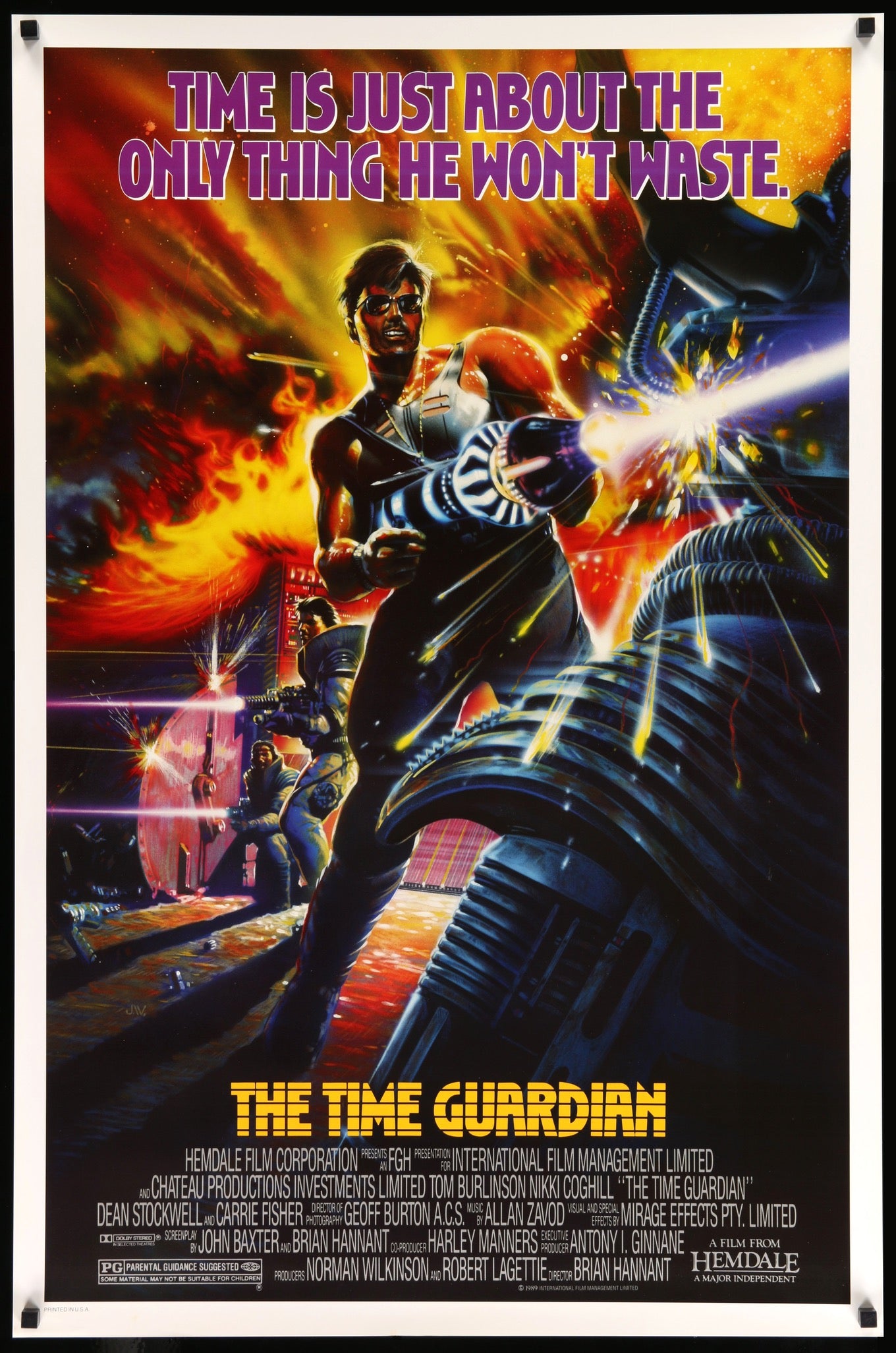 Time Guardian (1987) original movie poster for sale at Originalfilmart